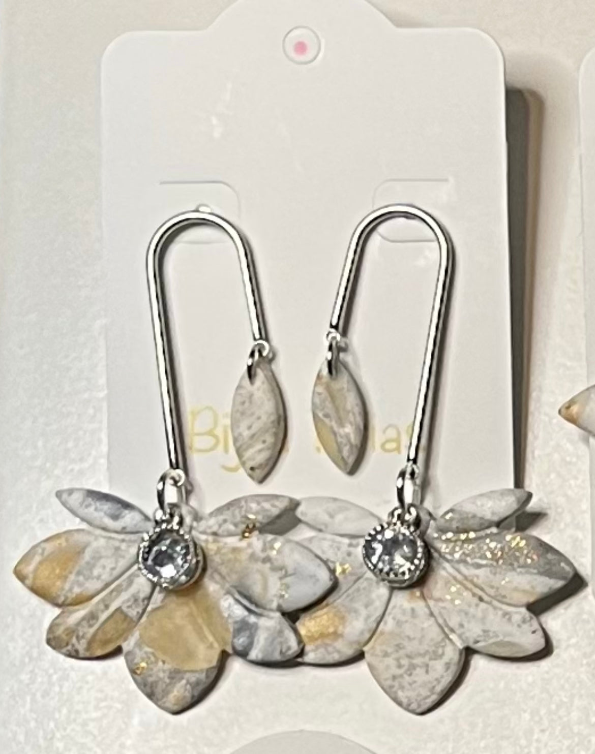 Pendiente Mármol Brillante