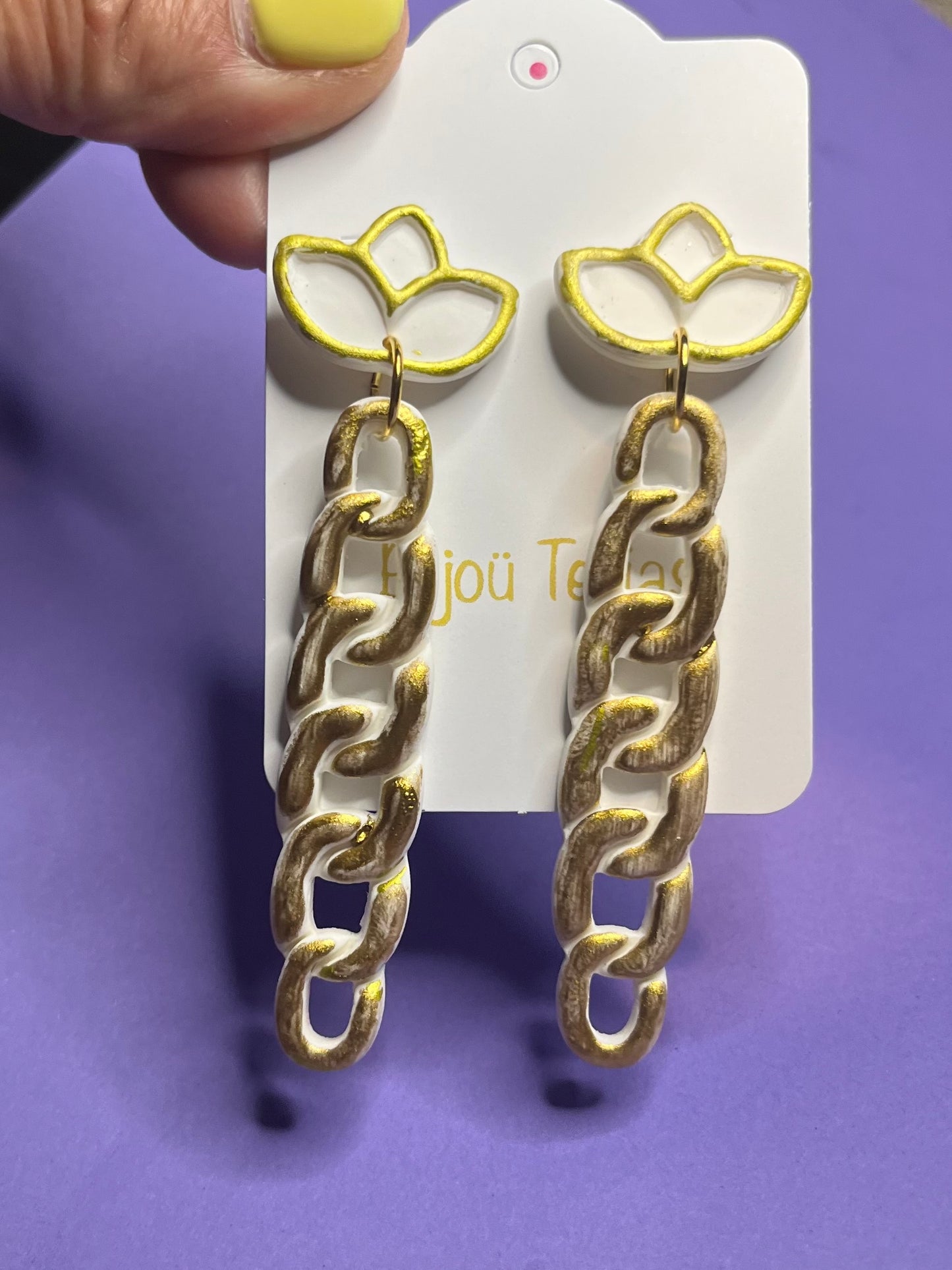 Pendiente Cadena Gold