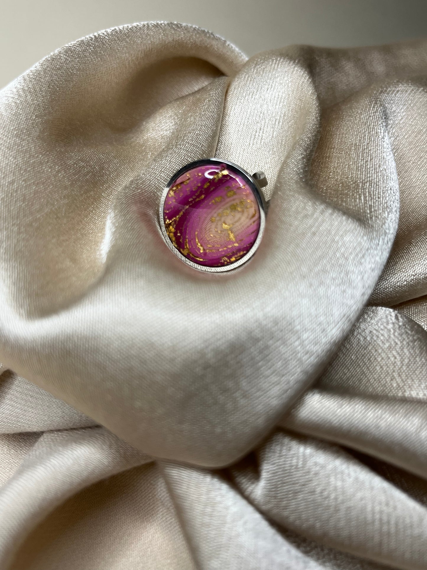 Anillo Fucsia Infinito