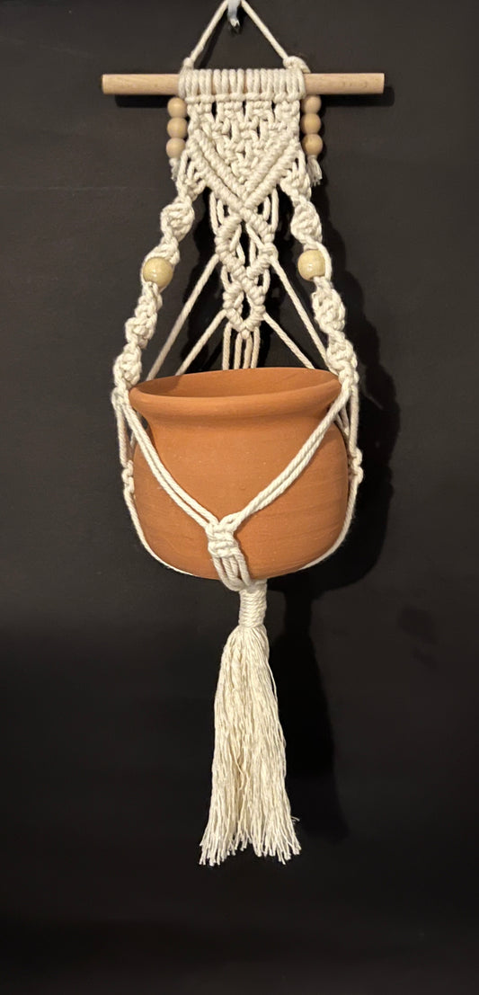 Cuelga Macetero de Macramé