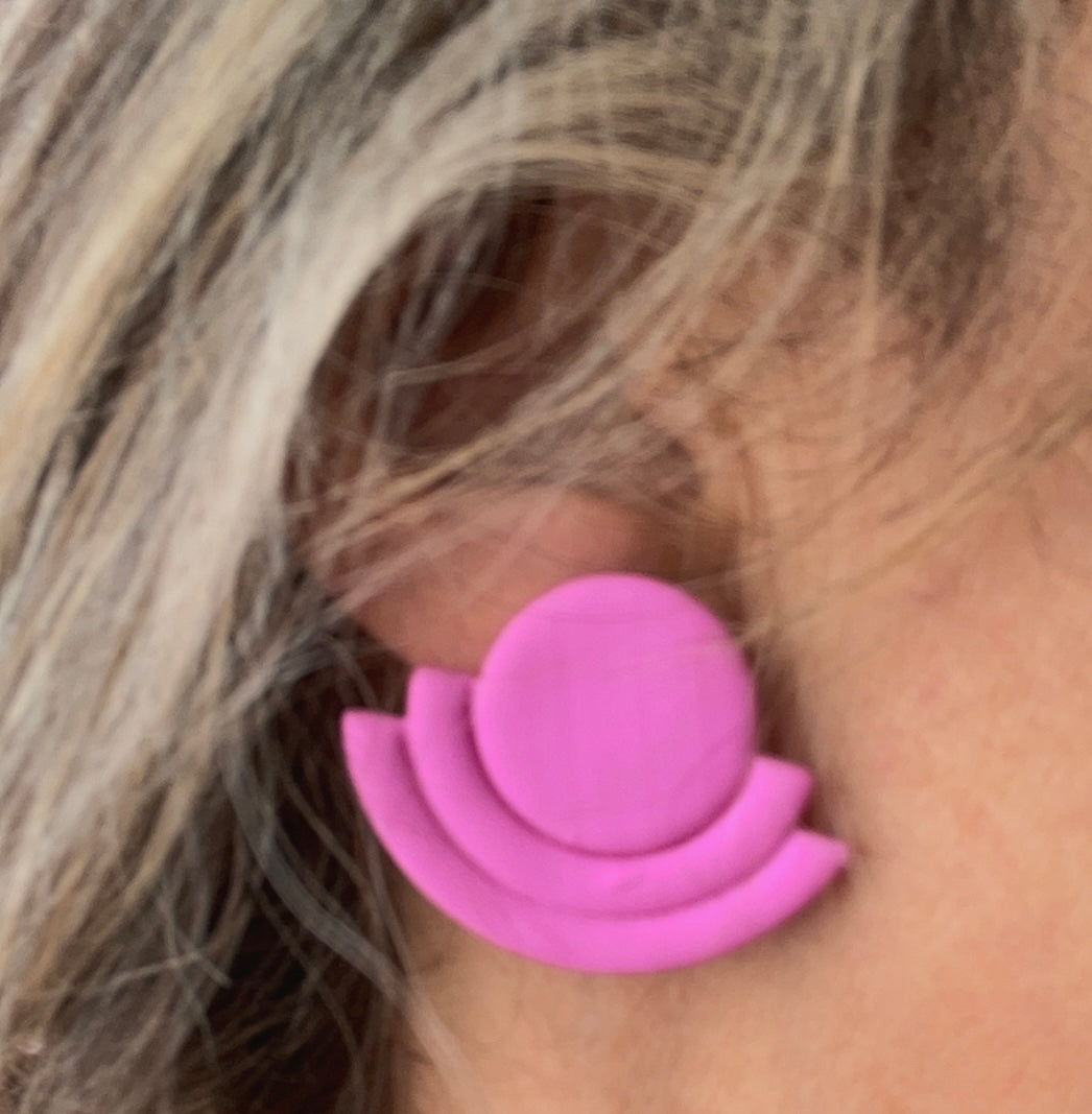 Pendientes Medía Naranja