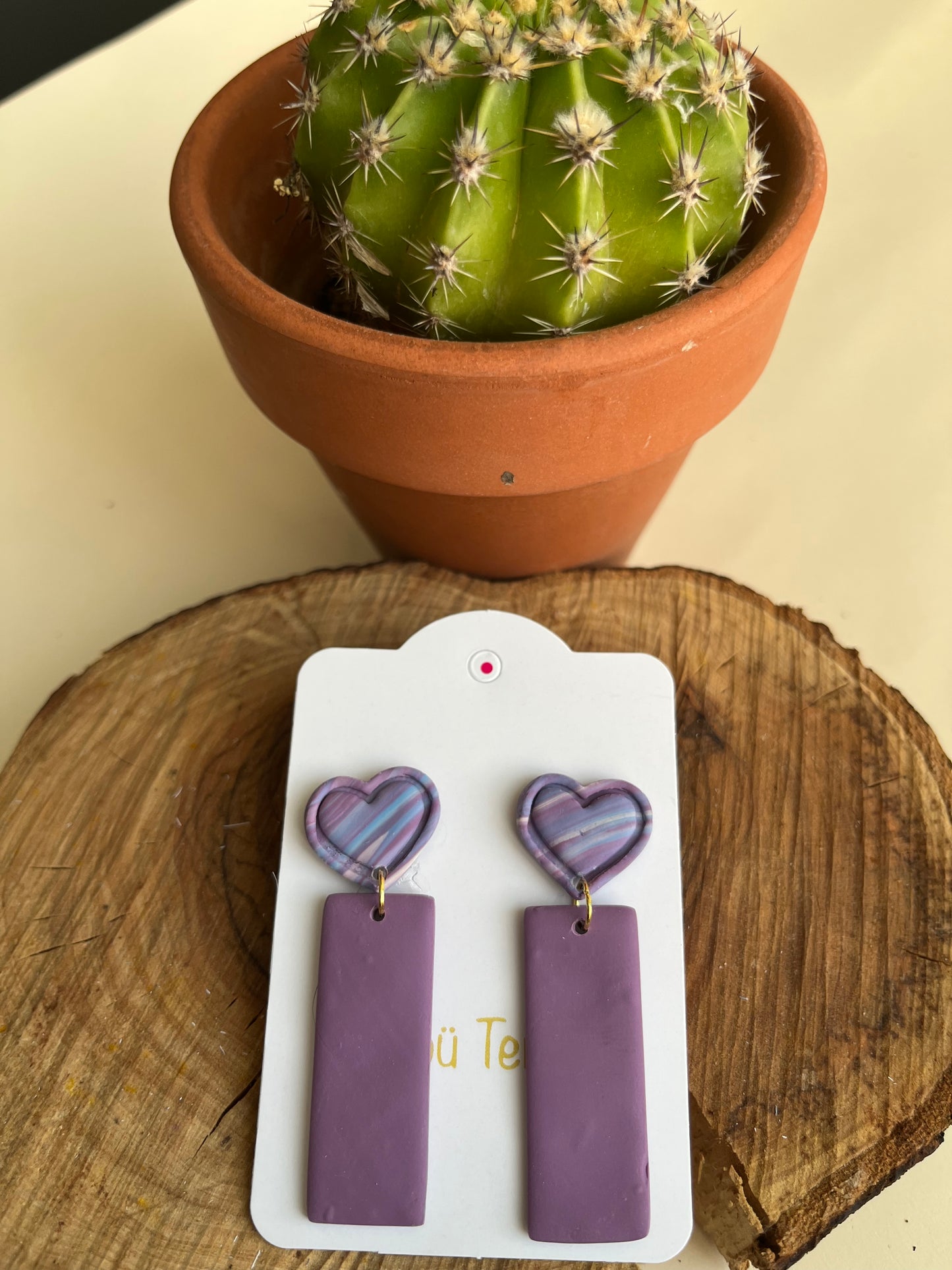 Pendiente Marta Violeta