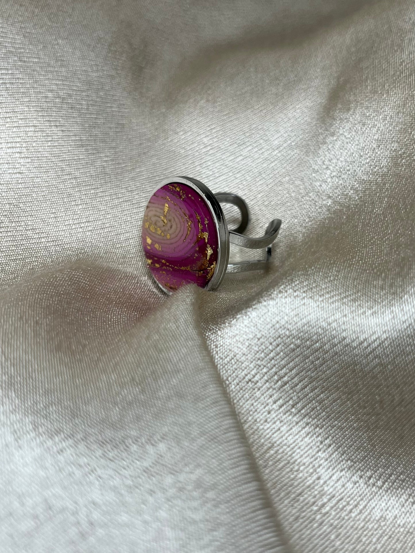 Anillo Fucsia Infinito