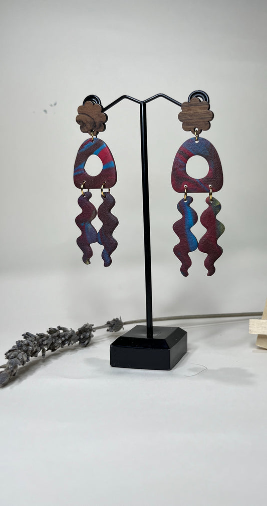 Pendientes LUXURY Zigzag