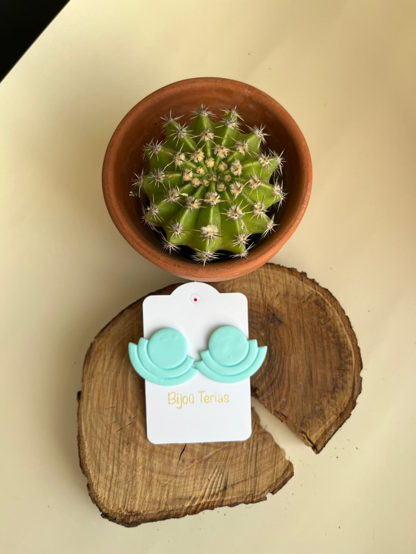 Pendiente Gladis Menta