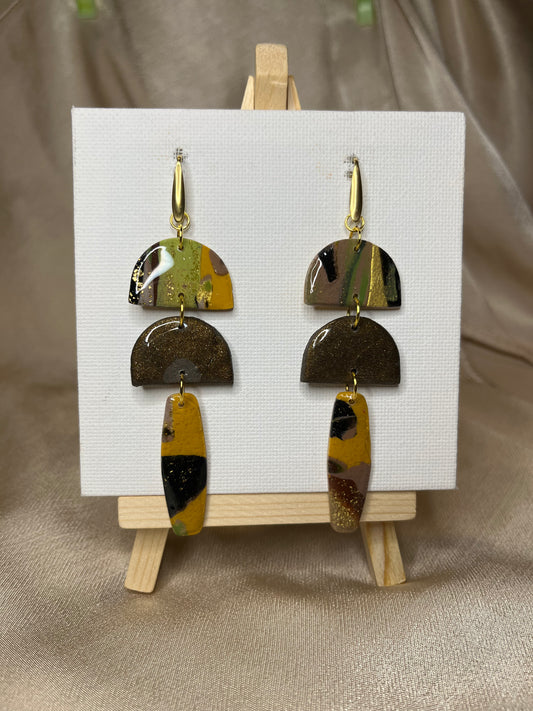 Pendiente Largo Camuflaje