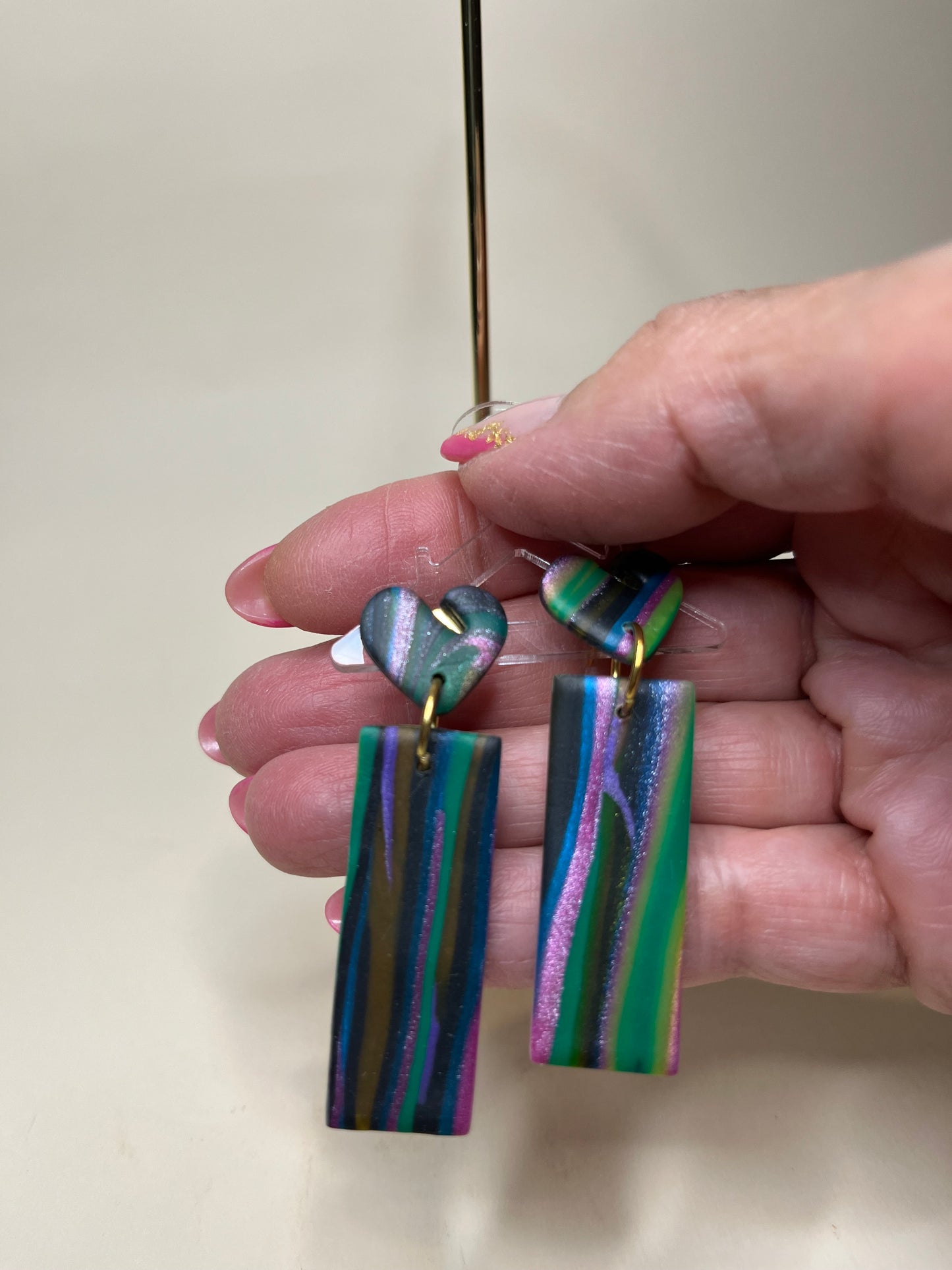 Pendiente Colección Rayas