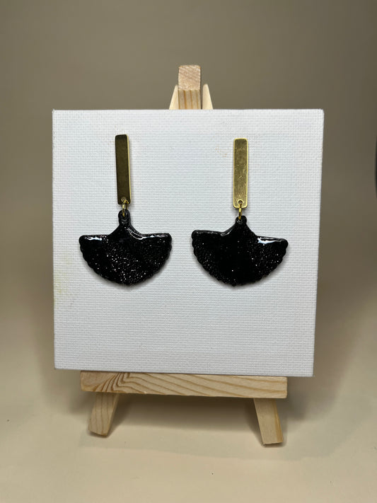 Pendientes Boho Negro