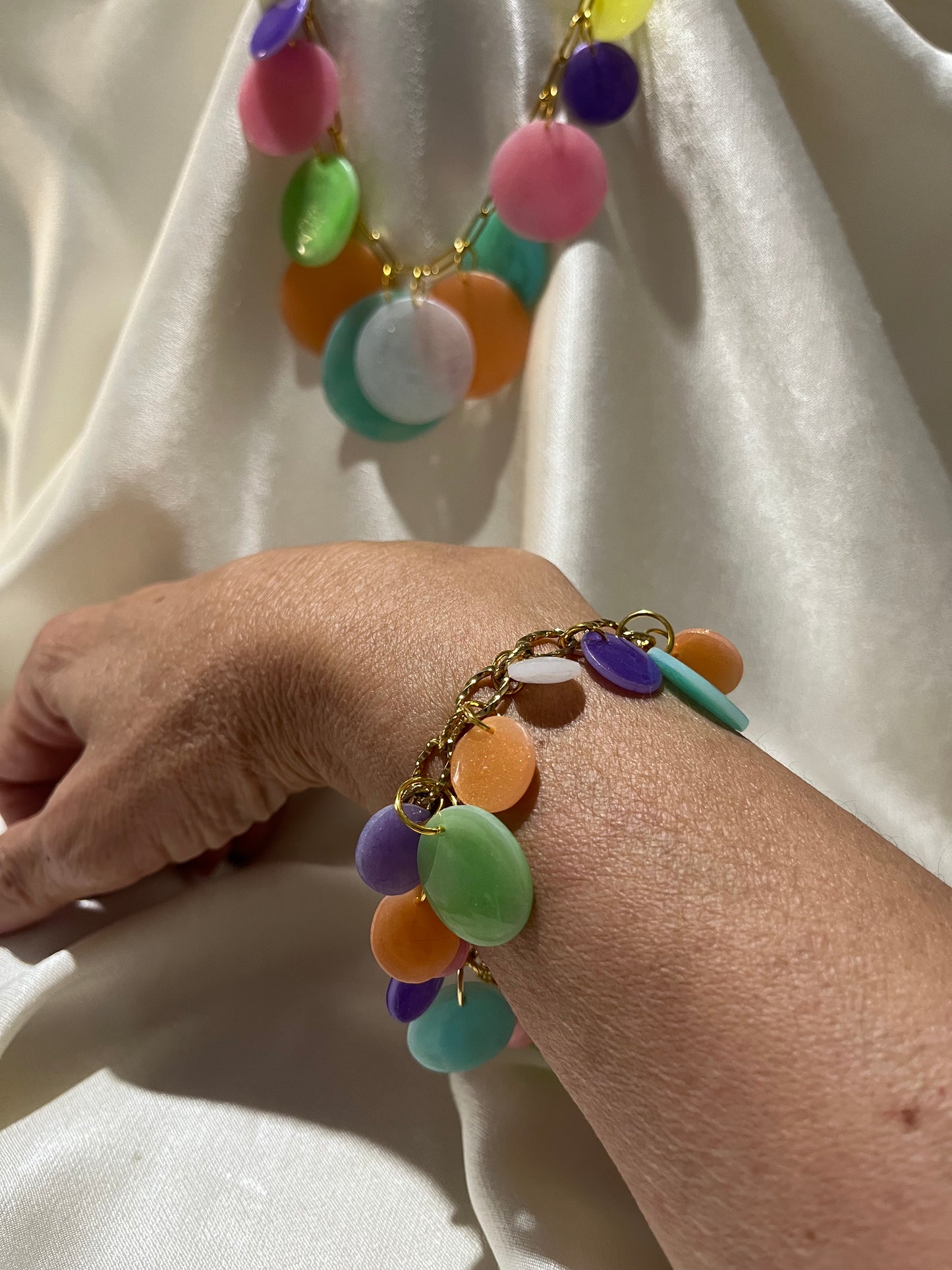 Pulsera Colores (se puede hacer de un solo color)