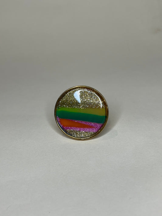 Anillo Mil Colores + Dorados