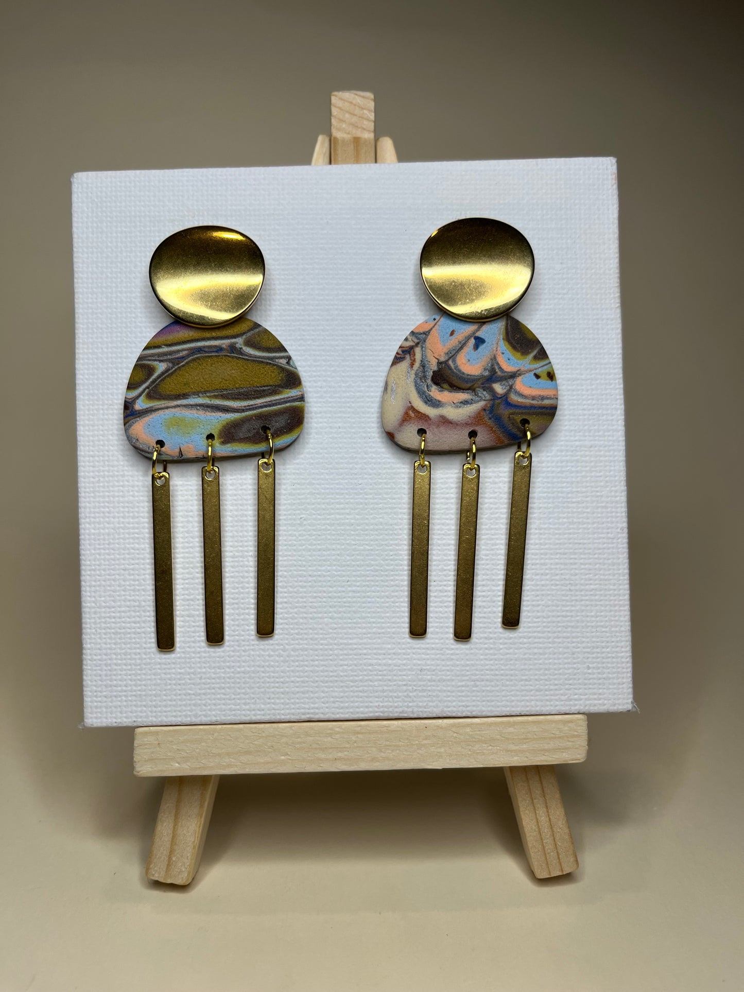 Pendiente Arcoíris Trama Irrepetible