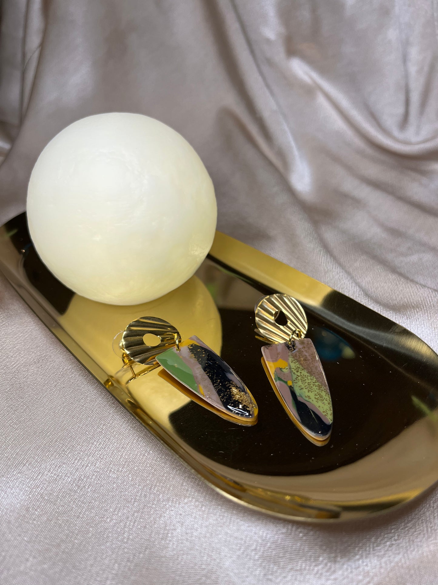 Pendiente Lágrima Camuflaje