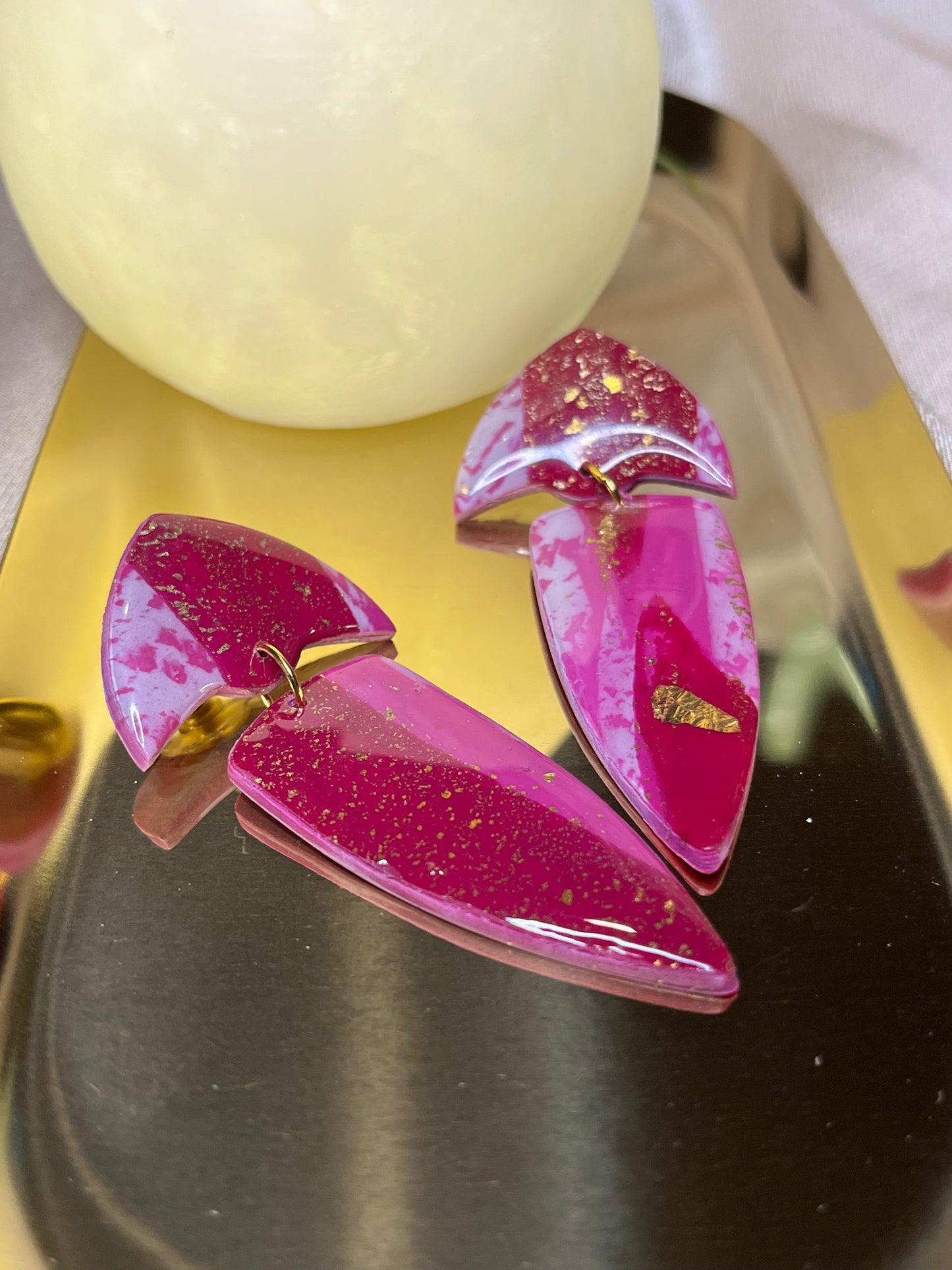 Pendientes Rose Gold