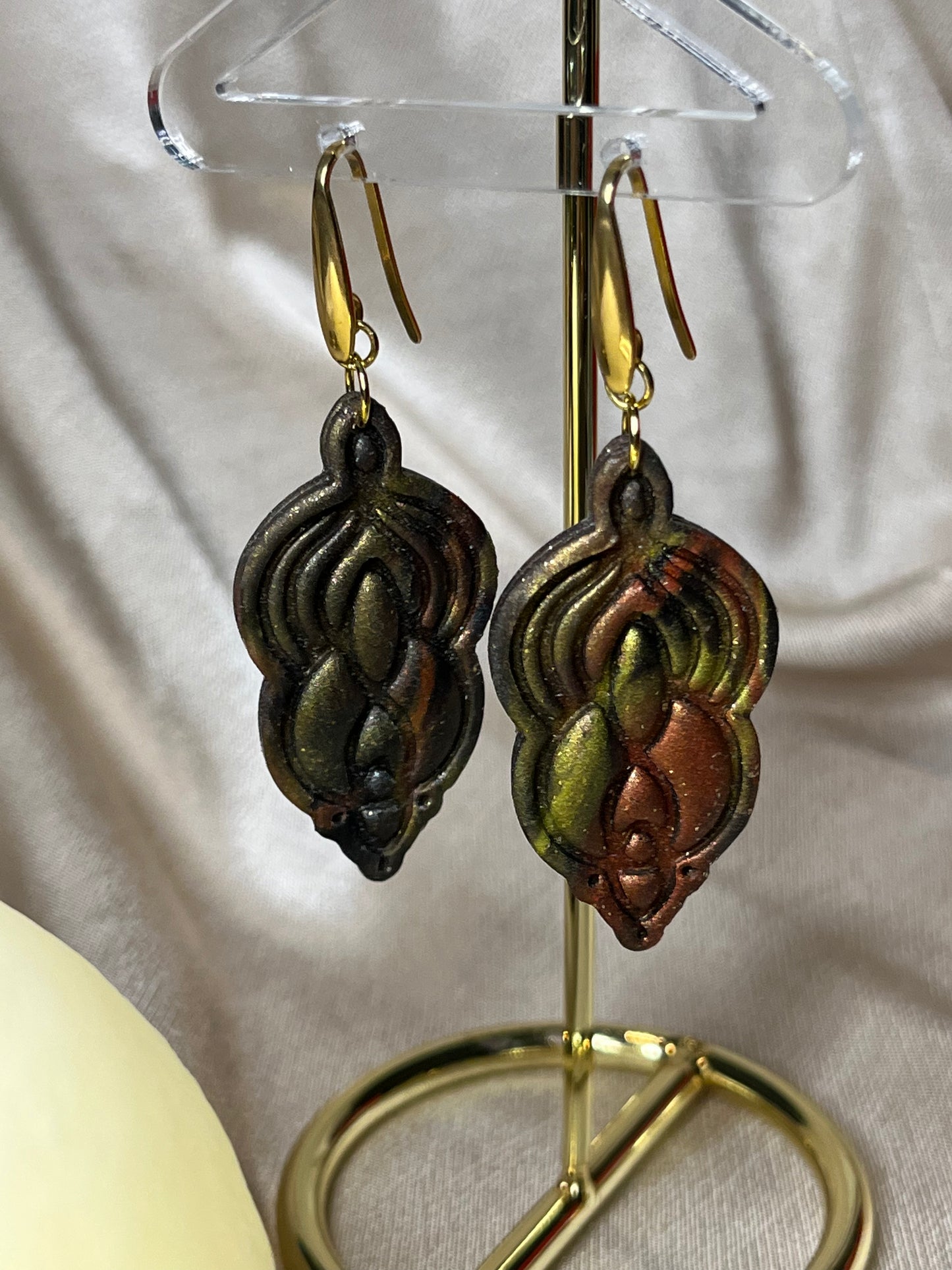 Pendiente Étnico Bronze