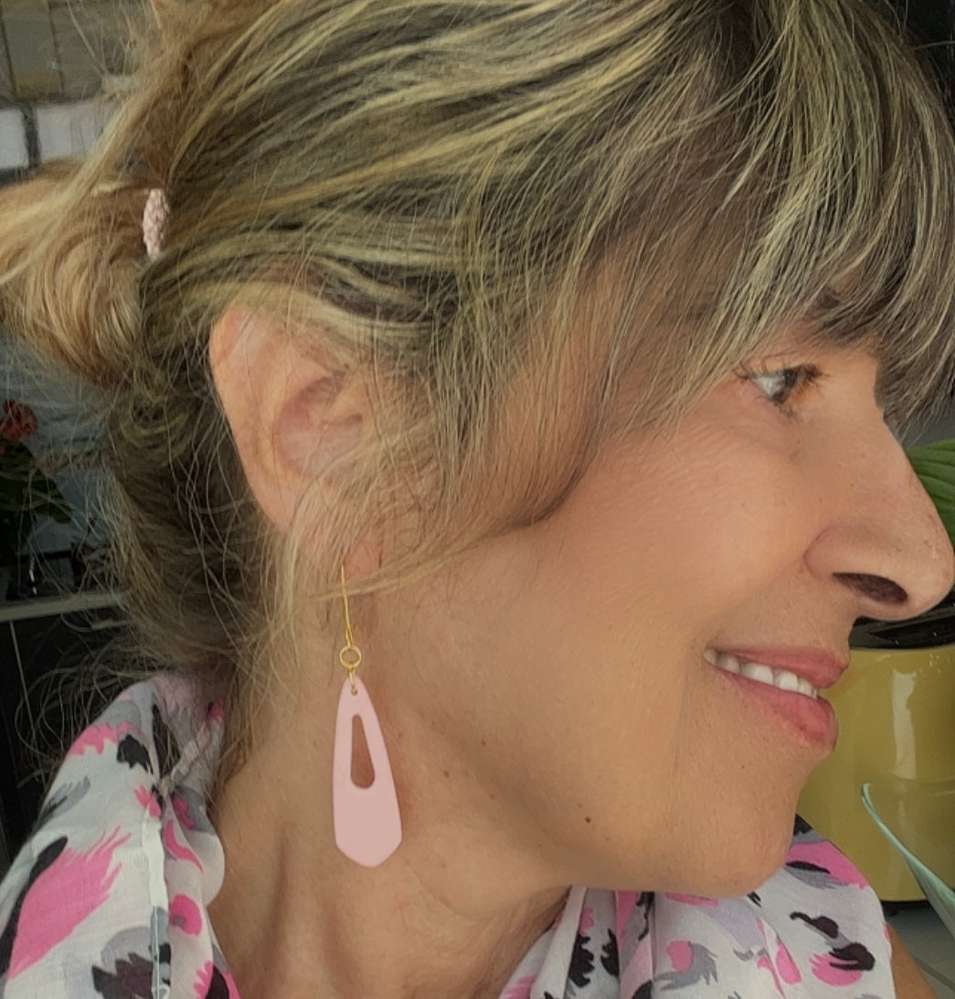 Pendiente Lisabel Rosa