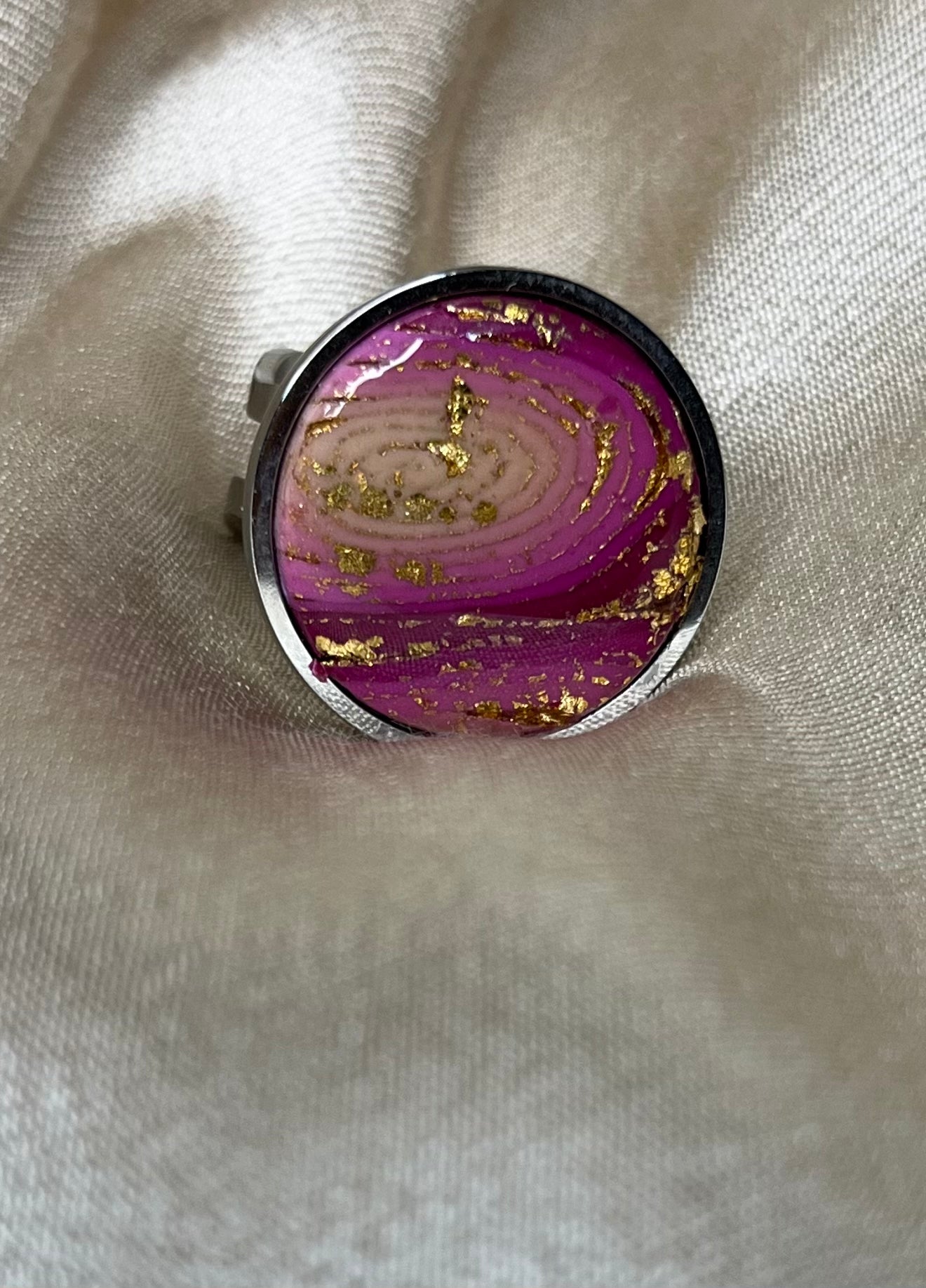 Anillo Fucsia Infinito