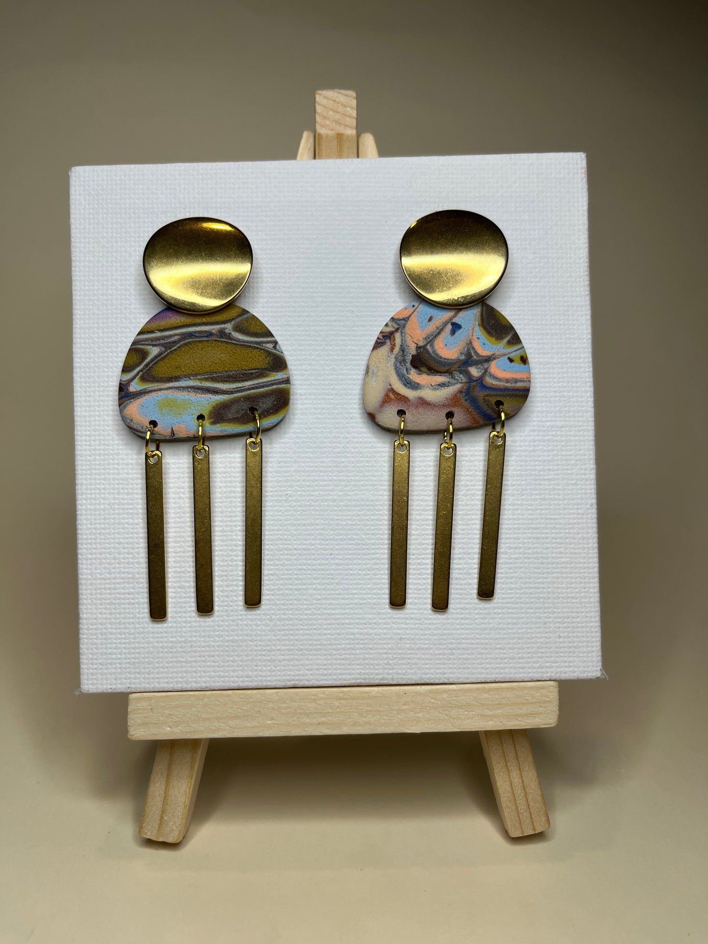 Pendiente Arcoíris Trama Irrepetible