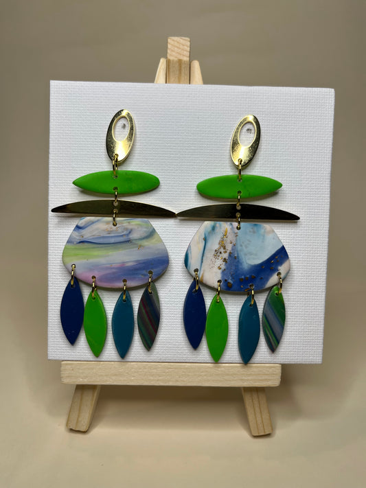 Pendiente Cascada Azul