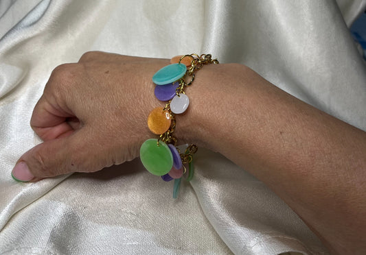 Pulsera Colores (se puede hacer de un solo color)