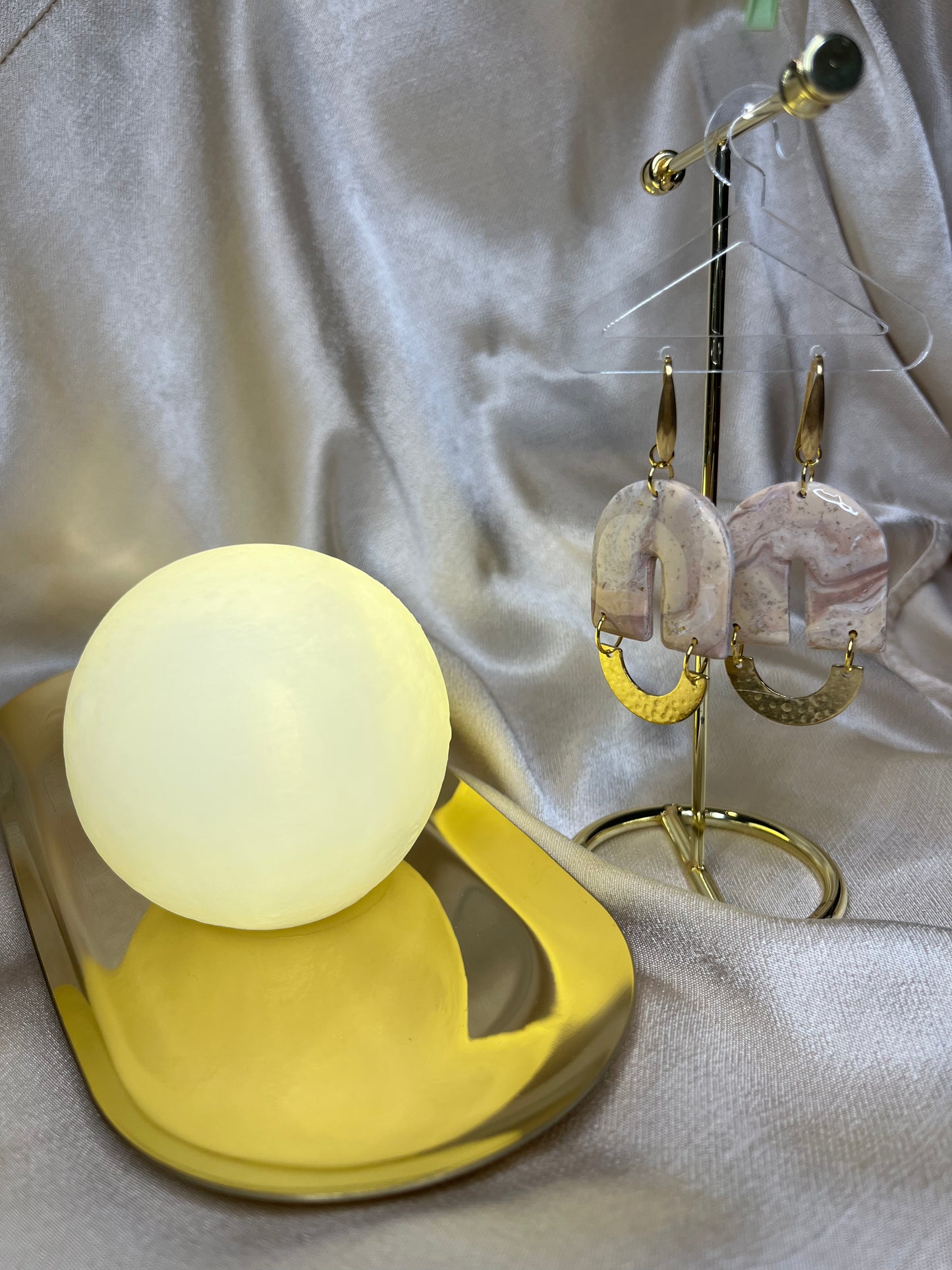 Pendiente Susan Beige