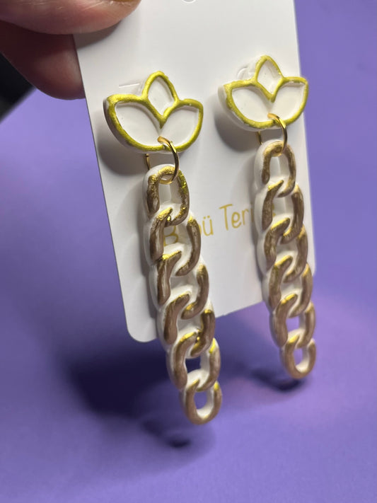 Pendiente Cadena Gold