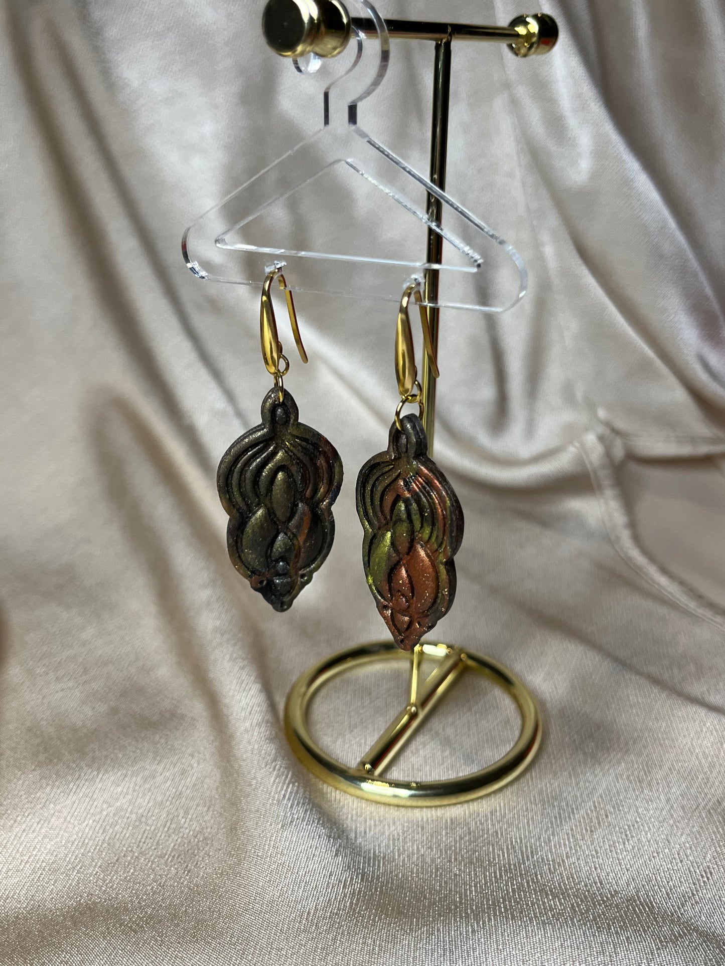 Pendiente Étnico Bronze