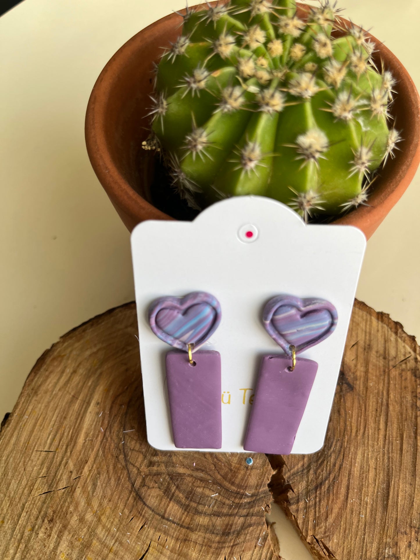 Pendiente Marta Violeta