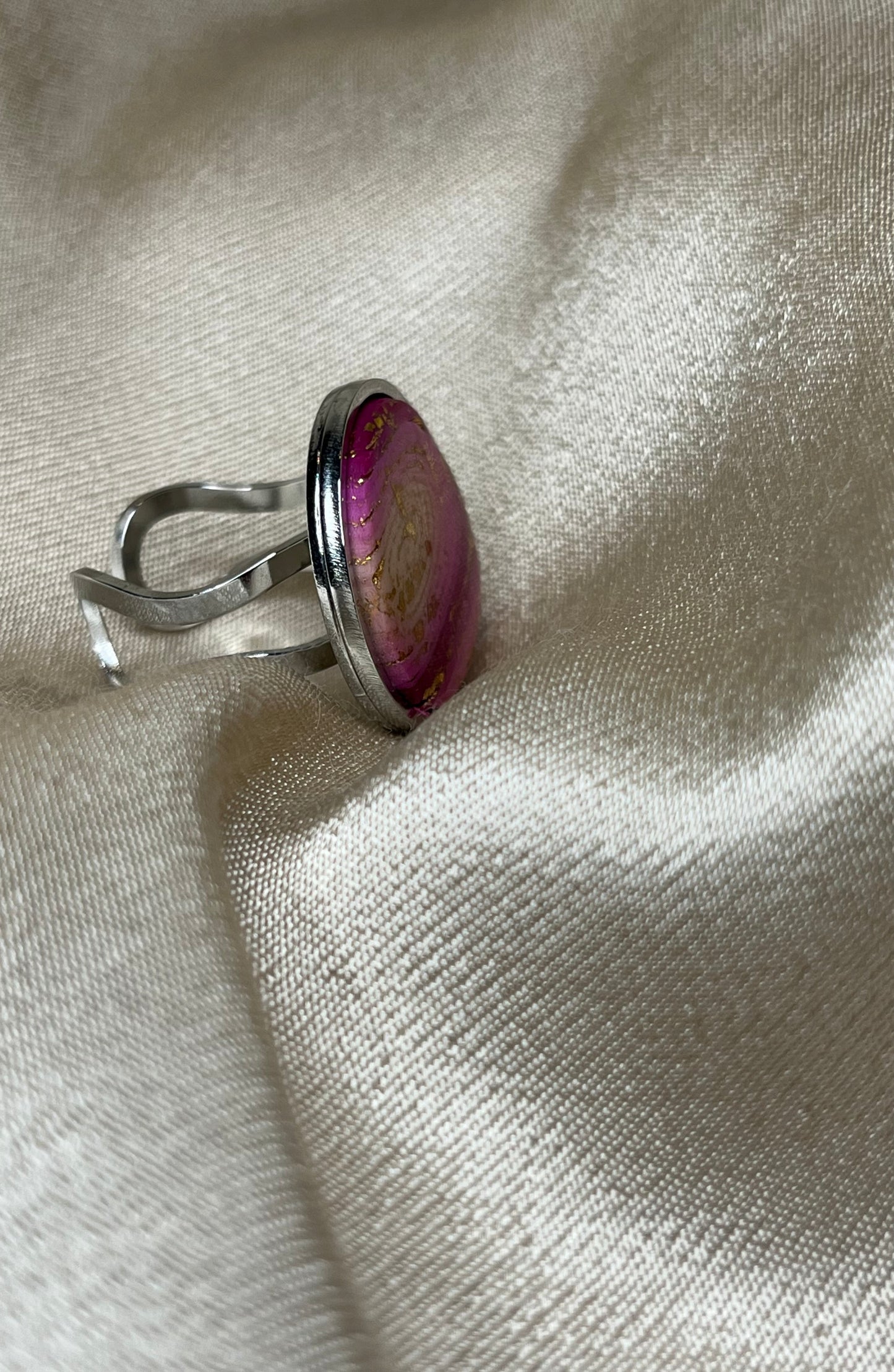 Anillo Fucsia Infinito