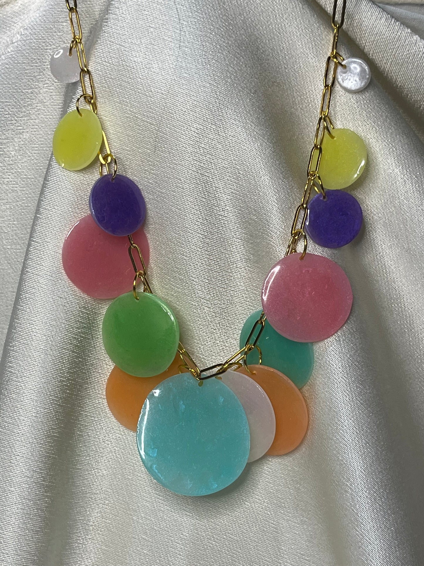 Collar Colores (se puede hacer de un solo color por encargo)