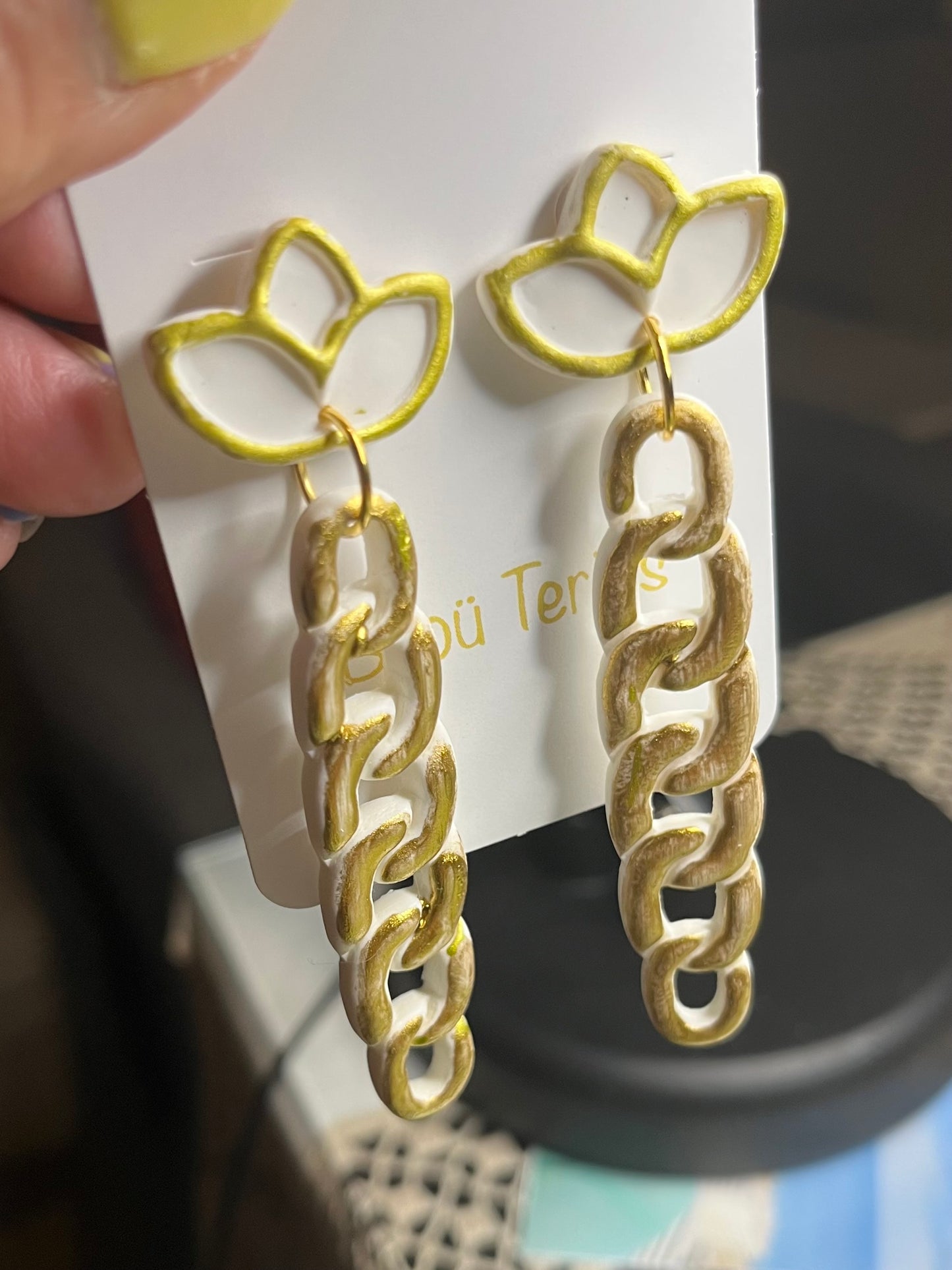 Pendiente Cadena Gold