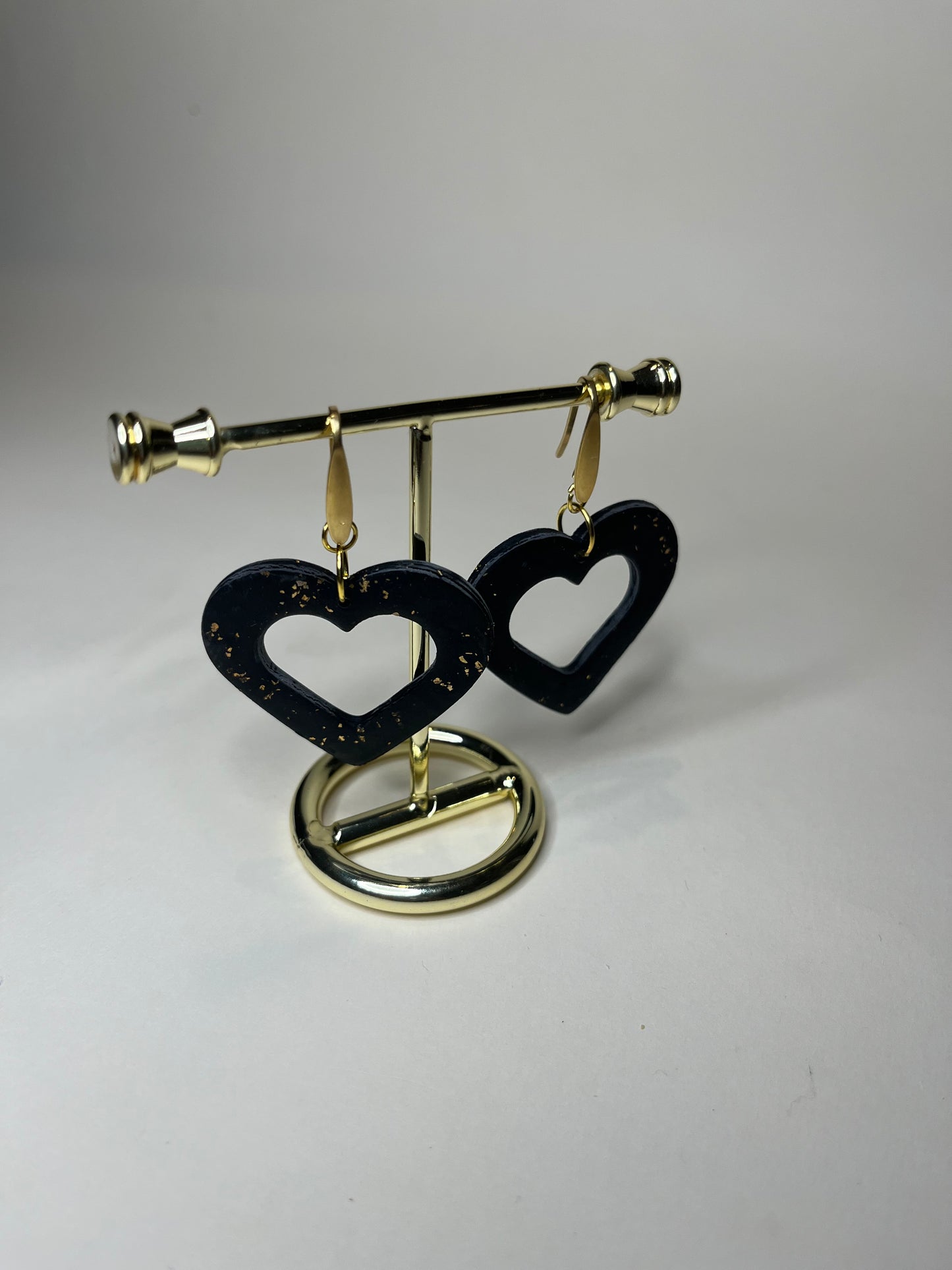 Pendiente Corazón Dorado