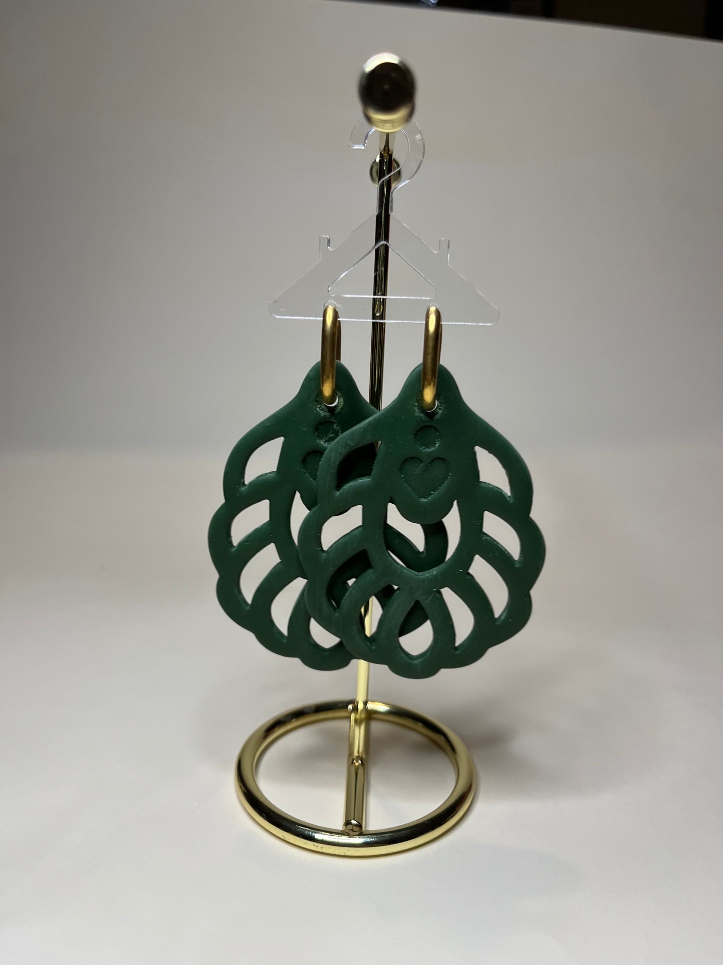 Pendiente Aire Verde Hoja