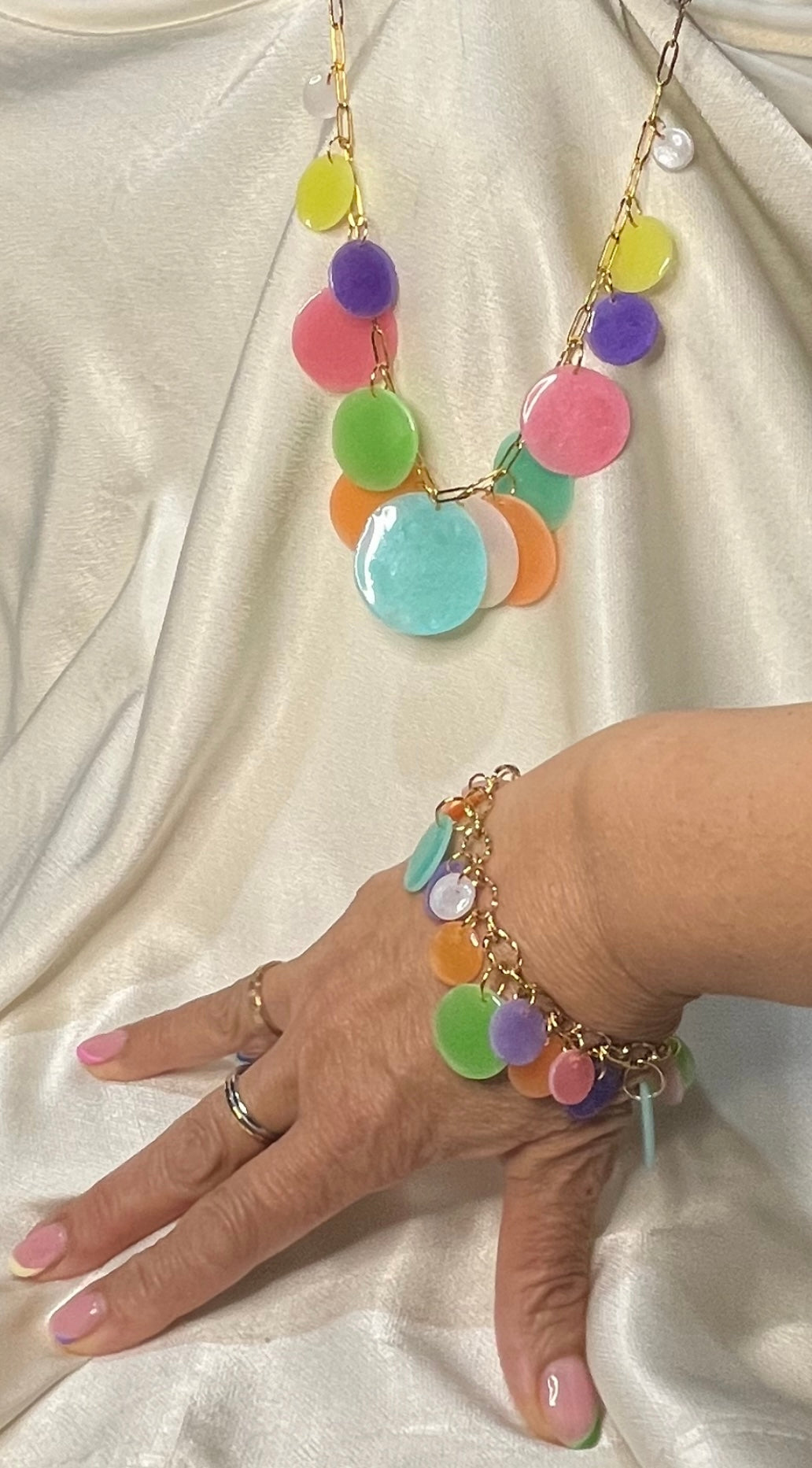 Pulsera Colores (se puede hacer de un solo color)