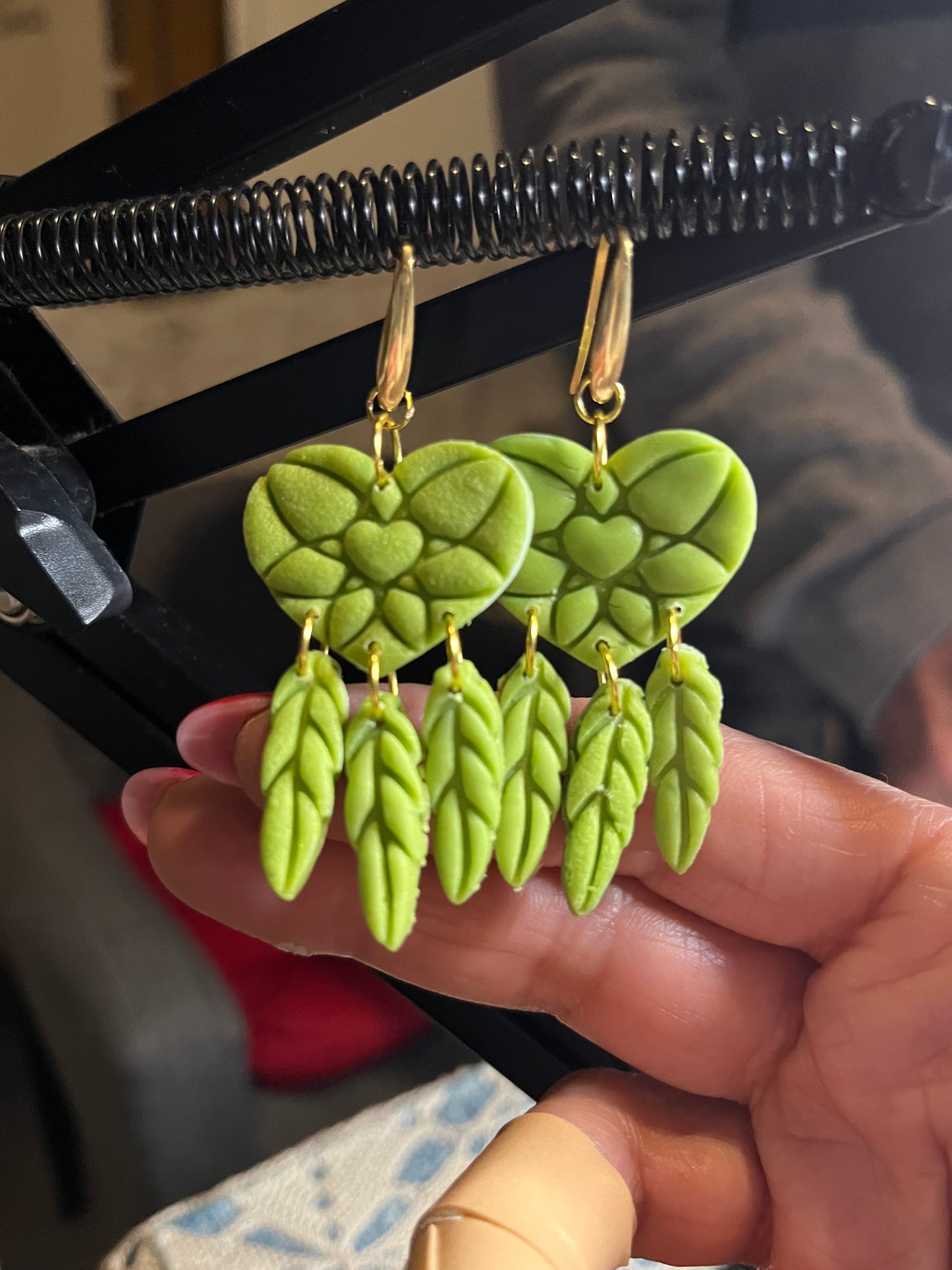 Pendientes Corazón Primaveral