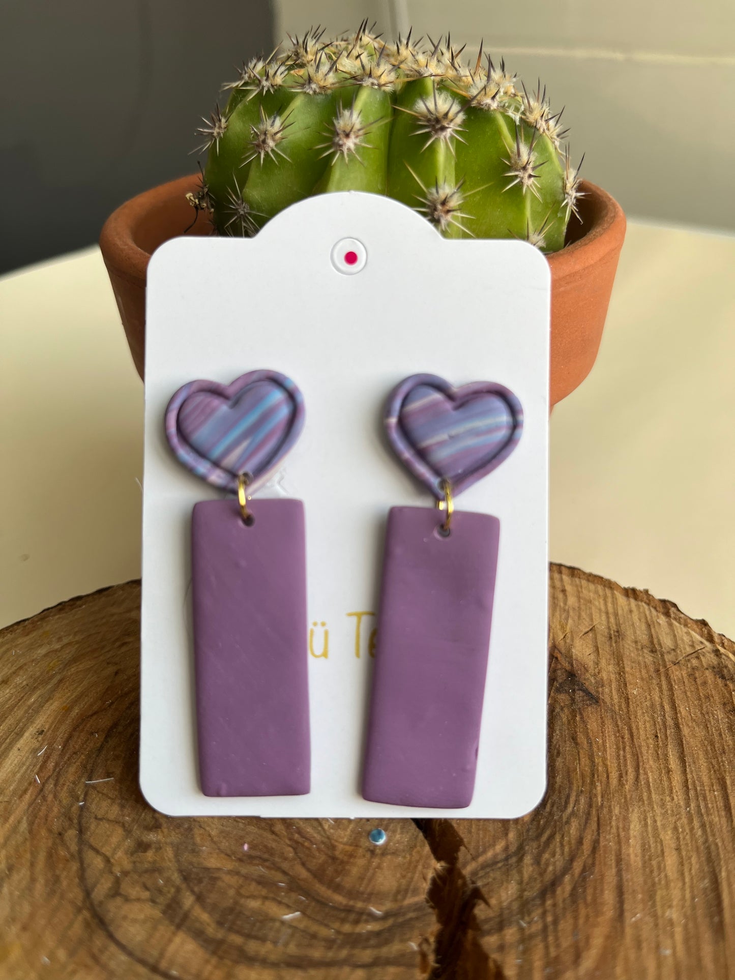 Pendiente Marta Violeta