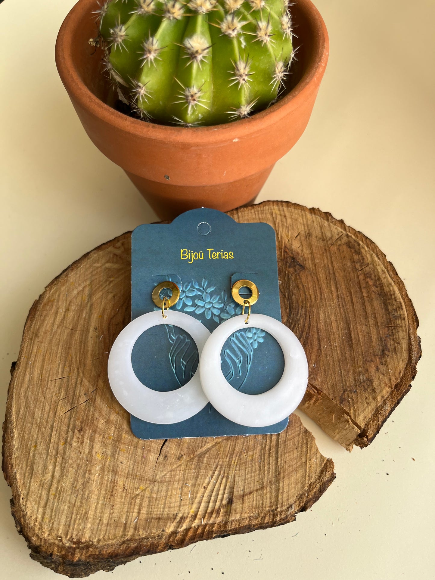 Pendientes Aros Translúcidos