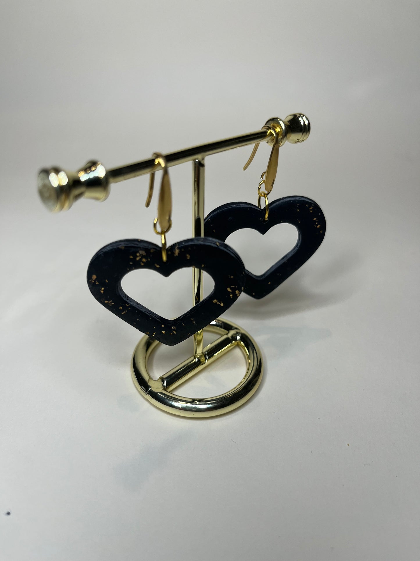 Pendiente Corazón Dorado