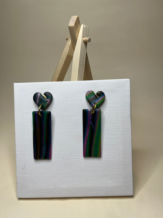 Pendiente Colección Rayas