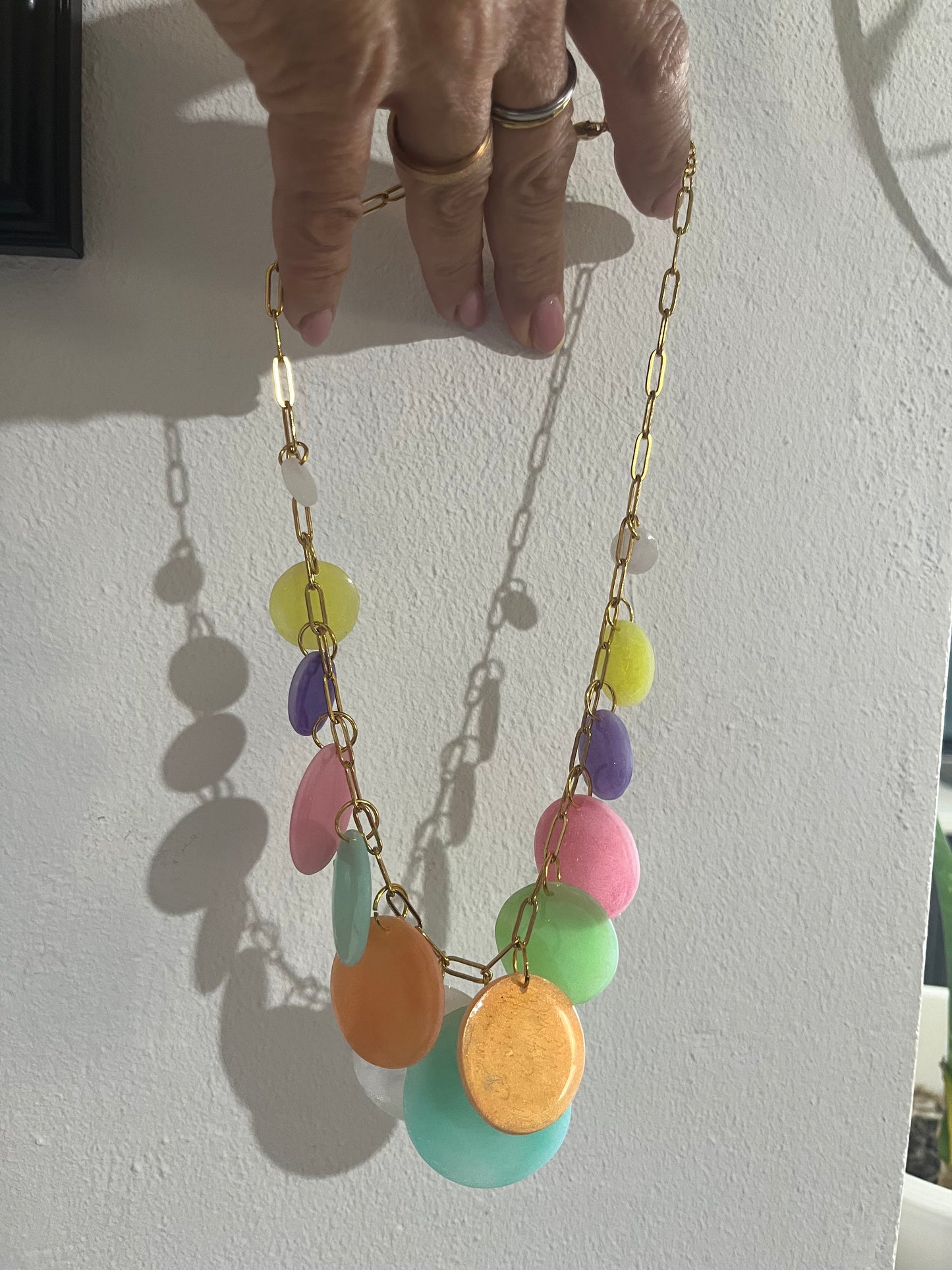 Collar Colores (se puede hacer de un solo color por encargo)