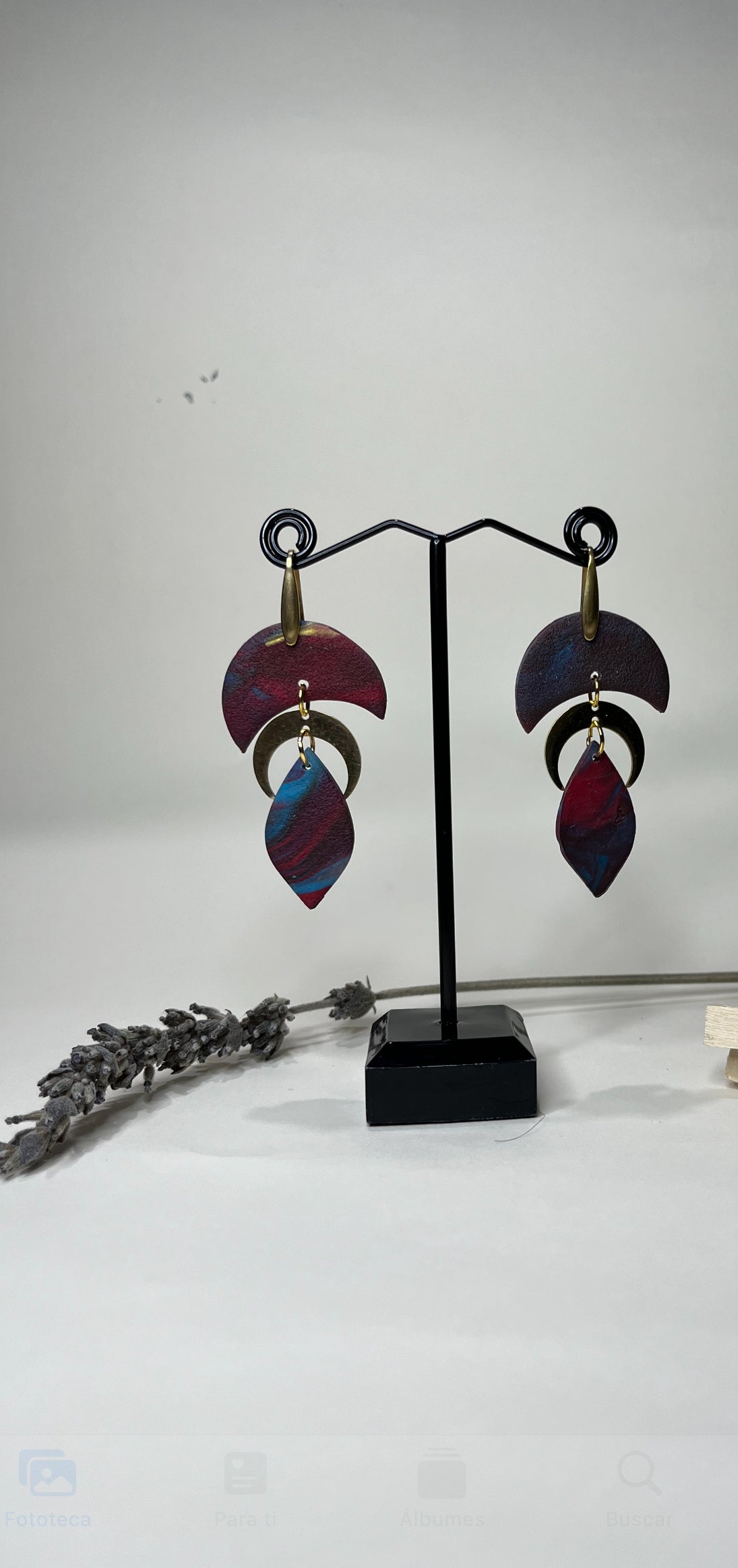 Pendientes LUXURY Luna