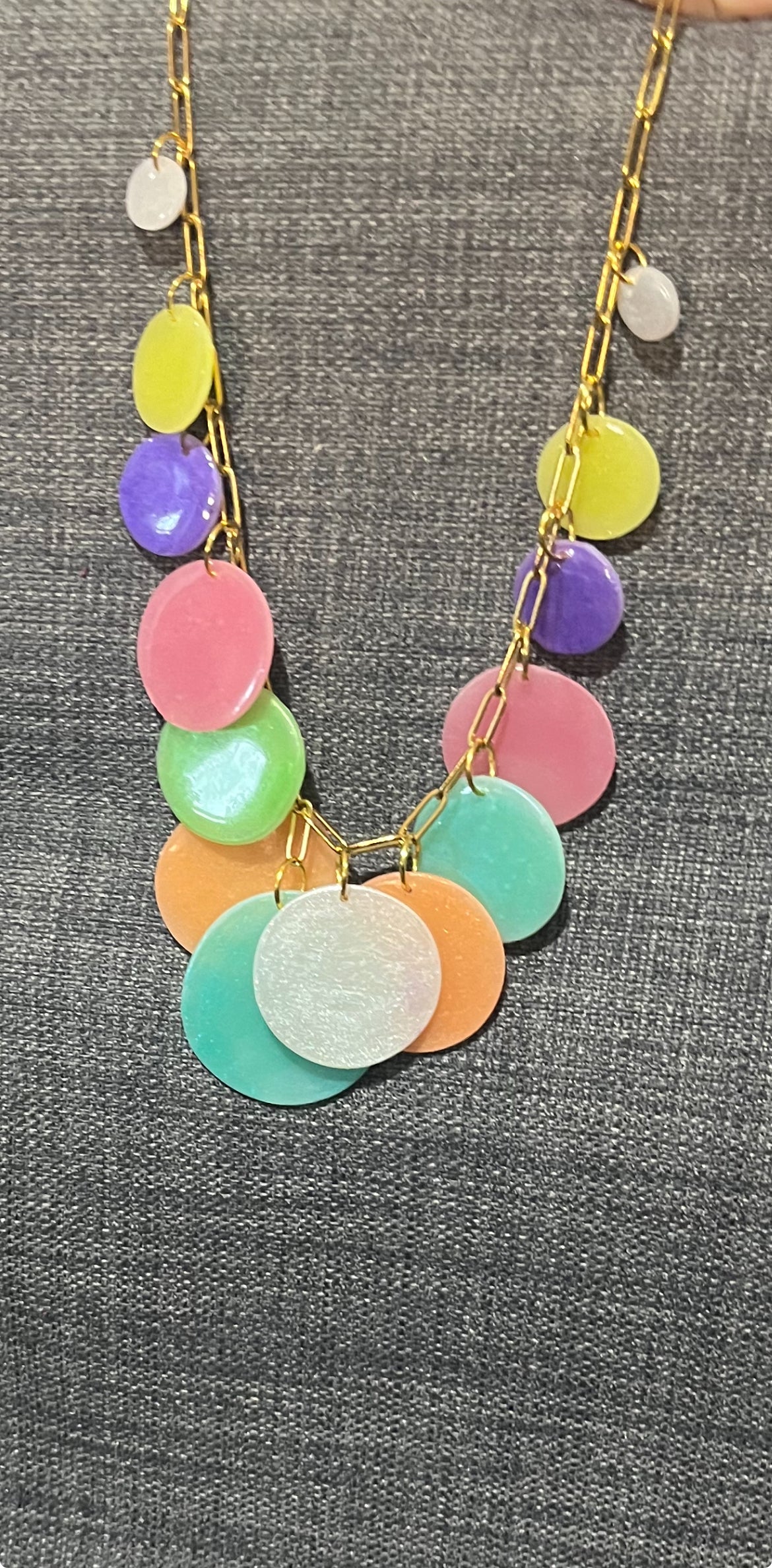 Collar Colores (se puede hacer de un solo color por encargo)