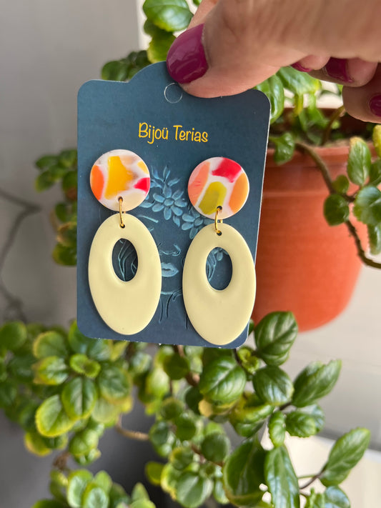 Pendiente Charm Amarillo