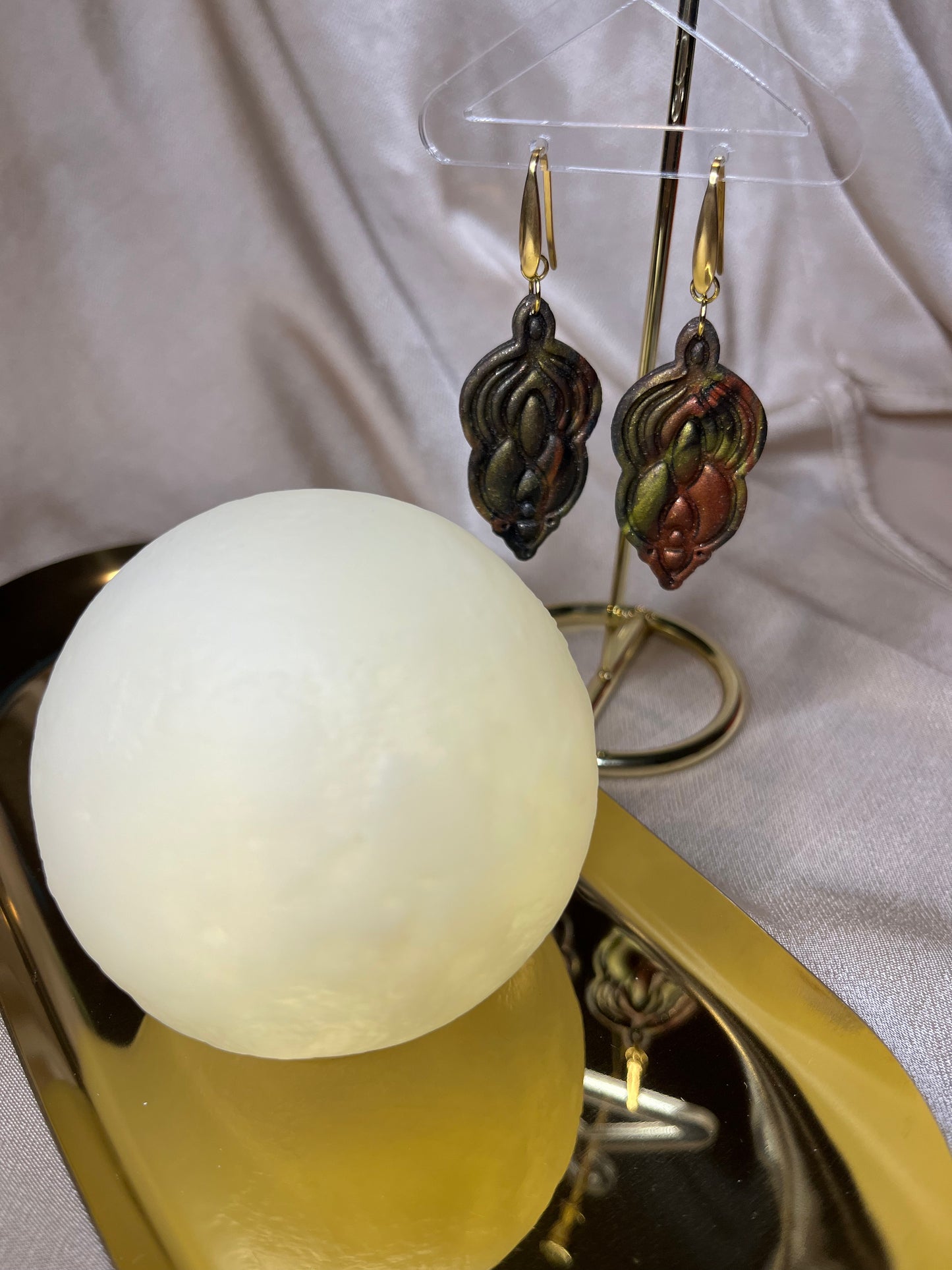 Pendiente Étnico Bronze