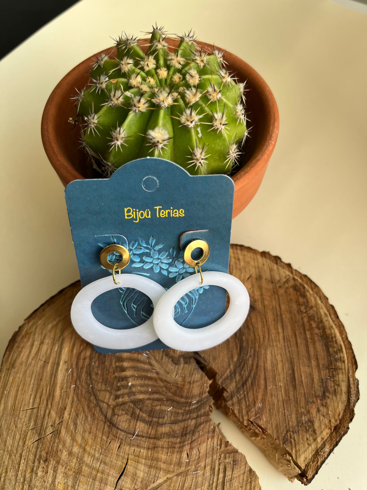 Pendientes Aros Translúcidos