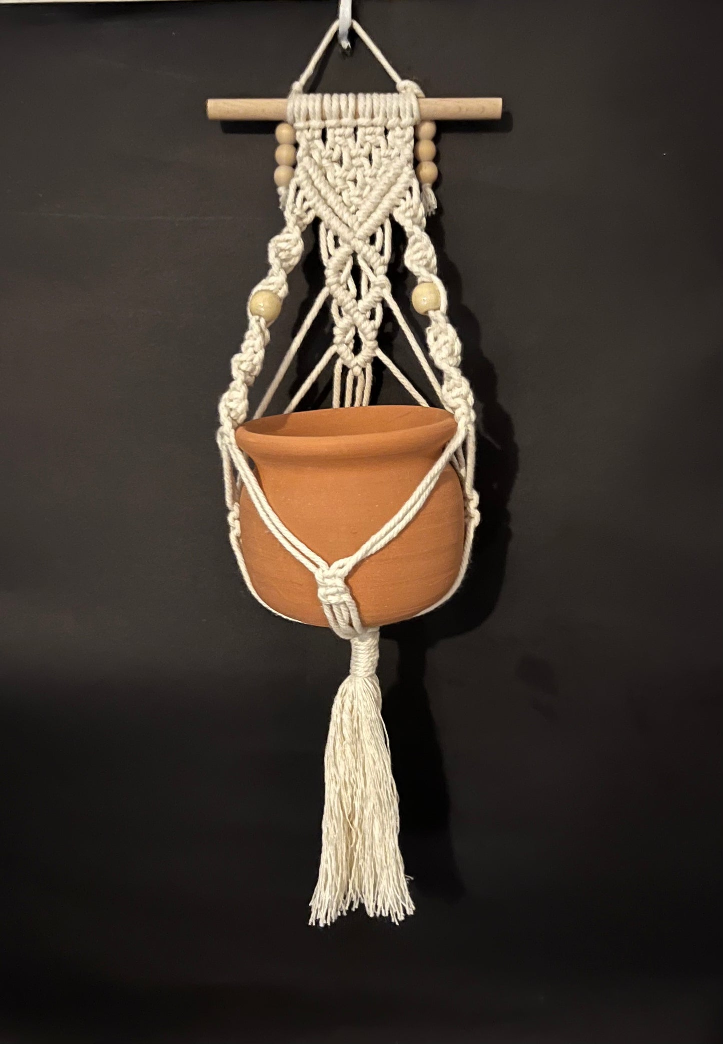 Cuelga Macetero de Macramé