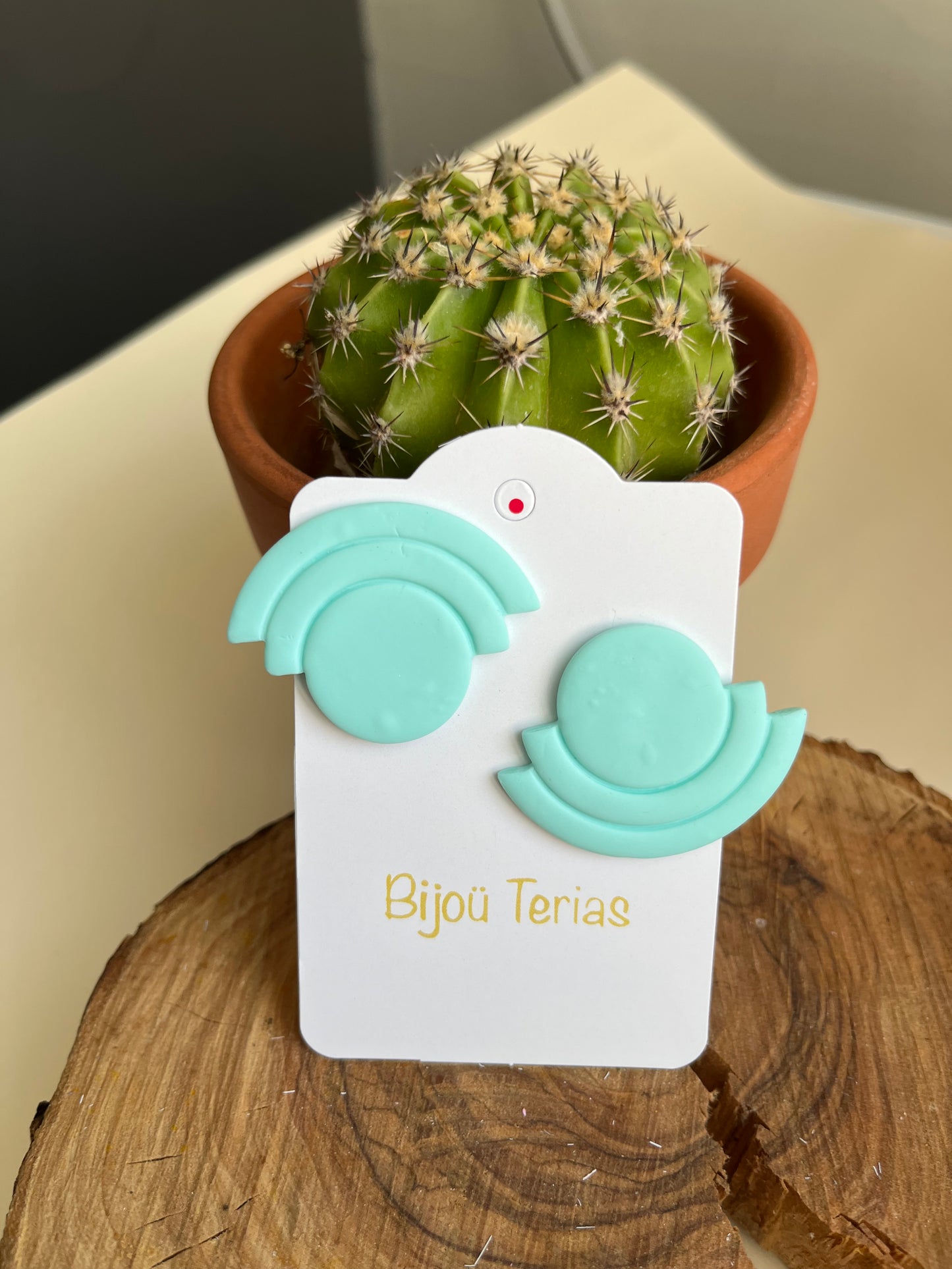 Pendiente Gladis Menta