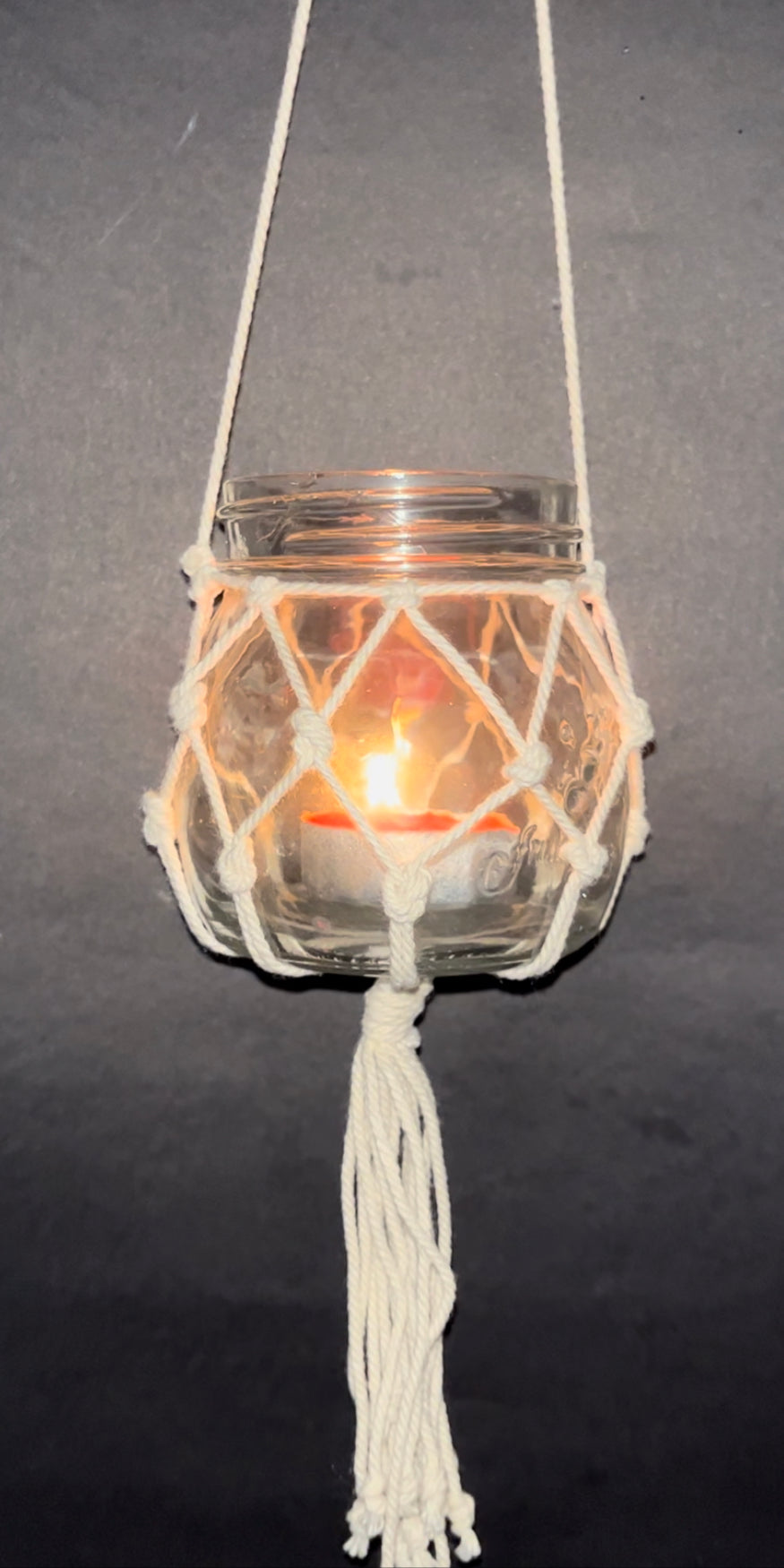 Portavelas Colgante Boho