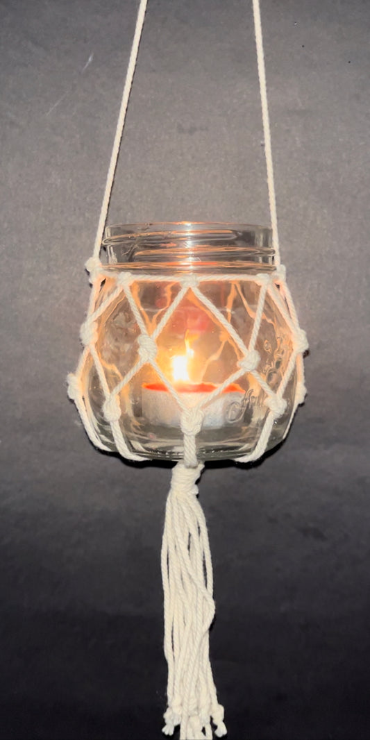 Portavelas Colgante Boho