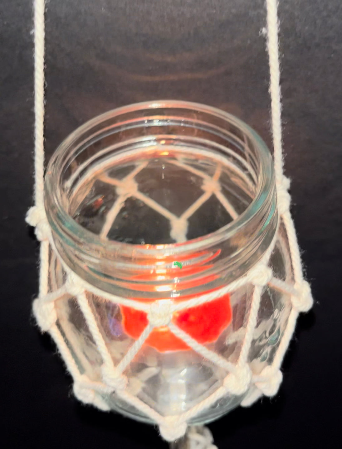 Portavelas Colgante Boho