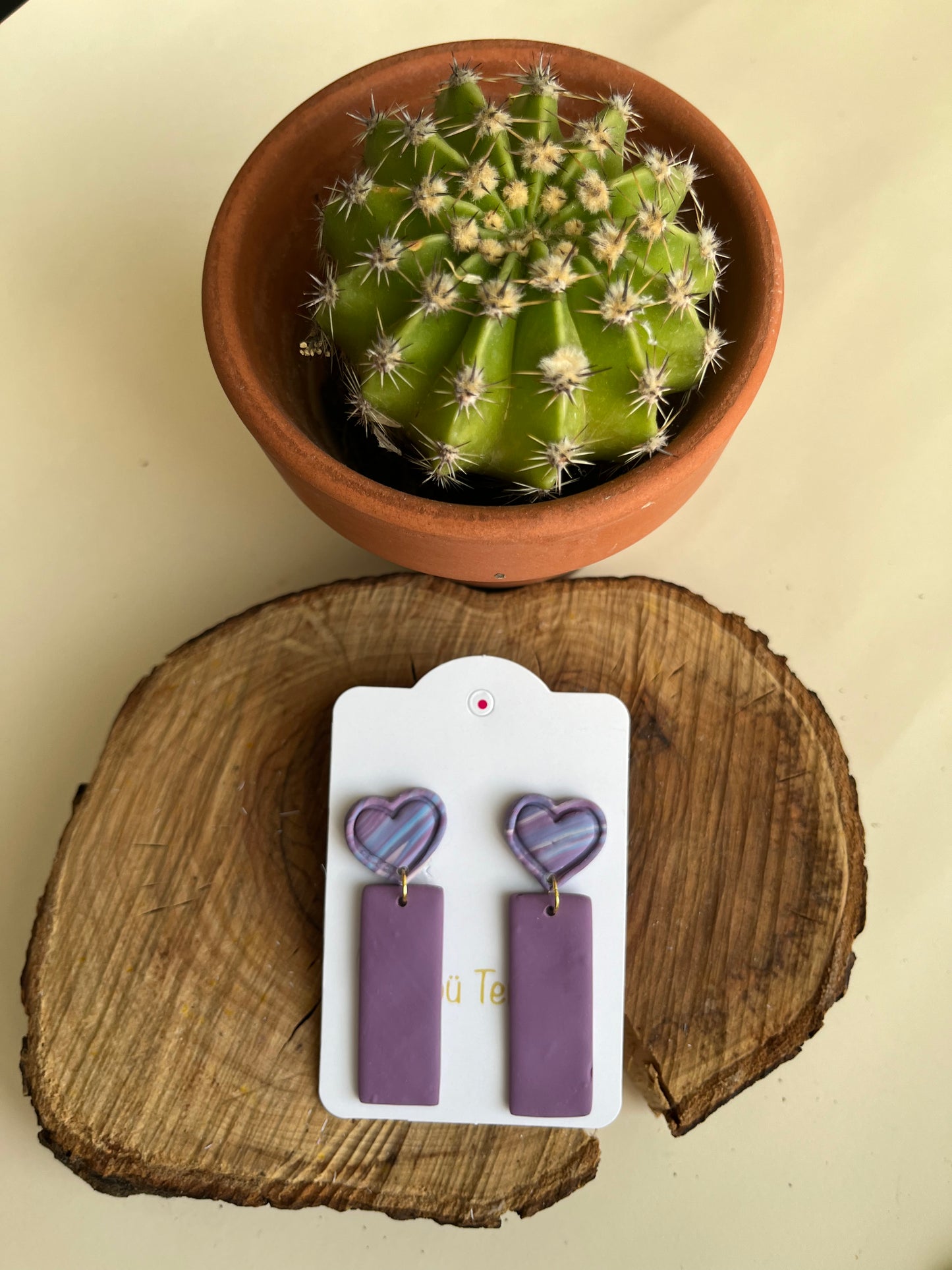 Pendiente Marta Violeta